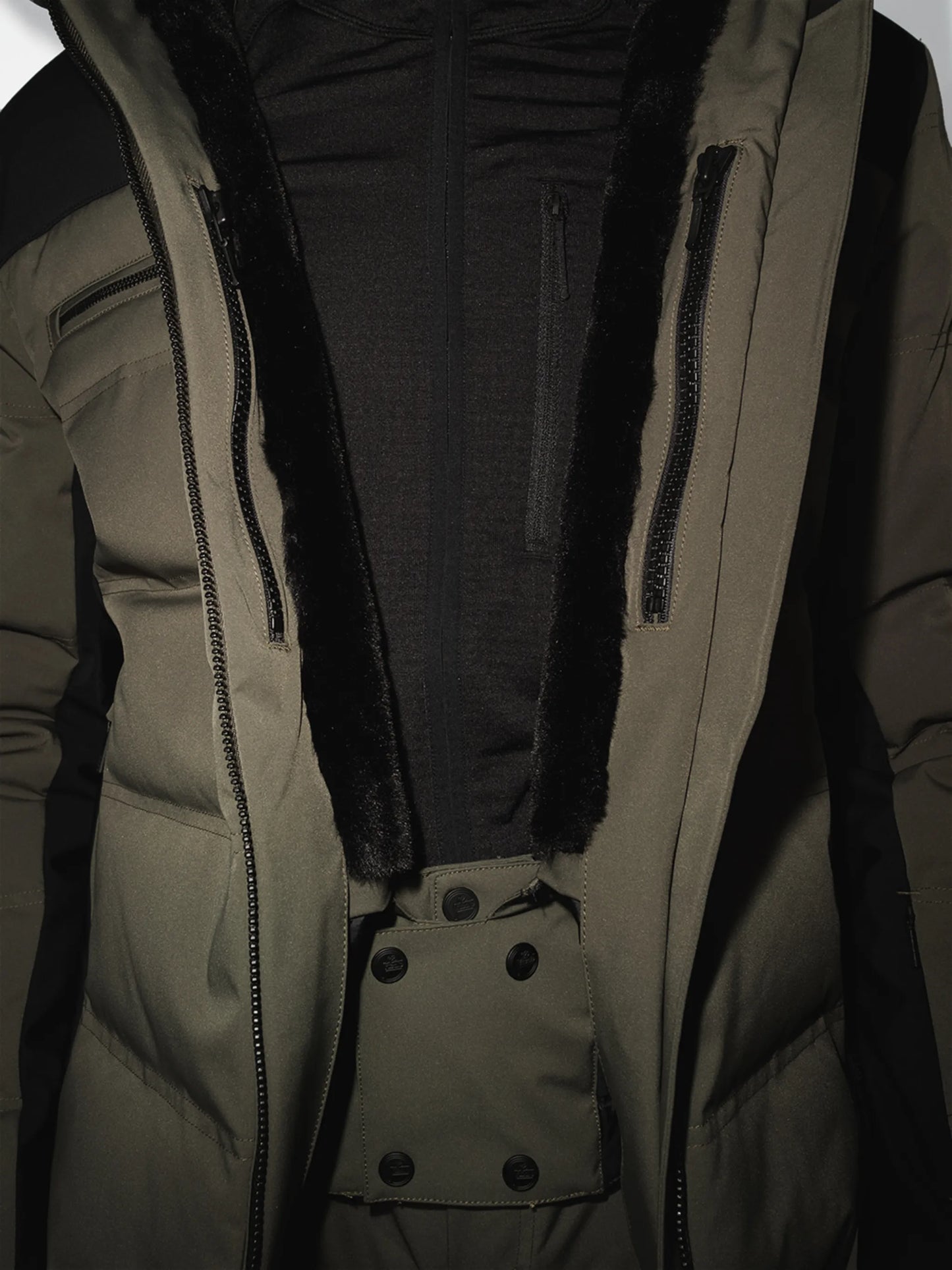 Whistler zip-up padded jacket
