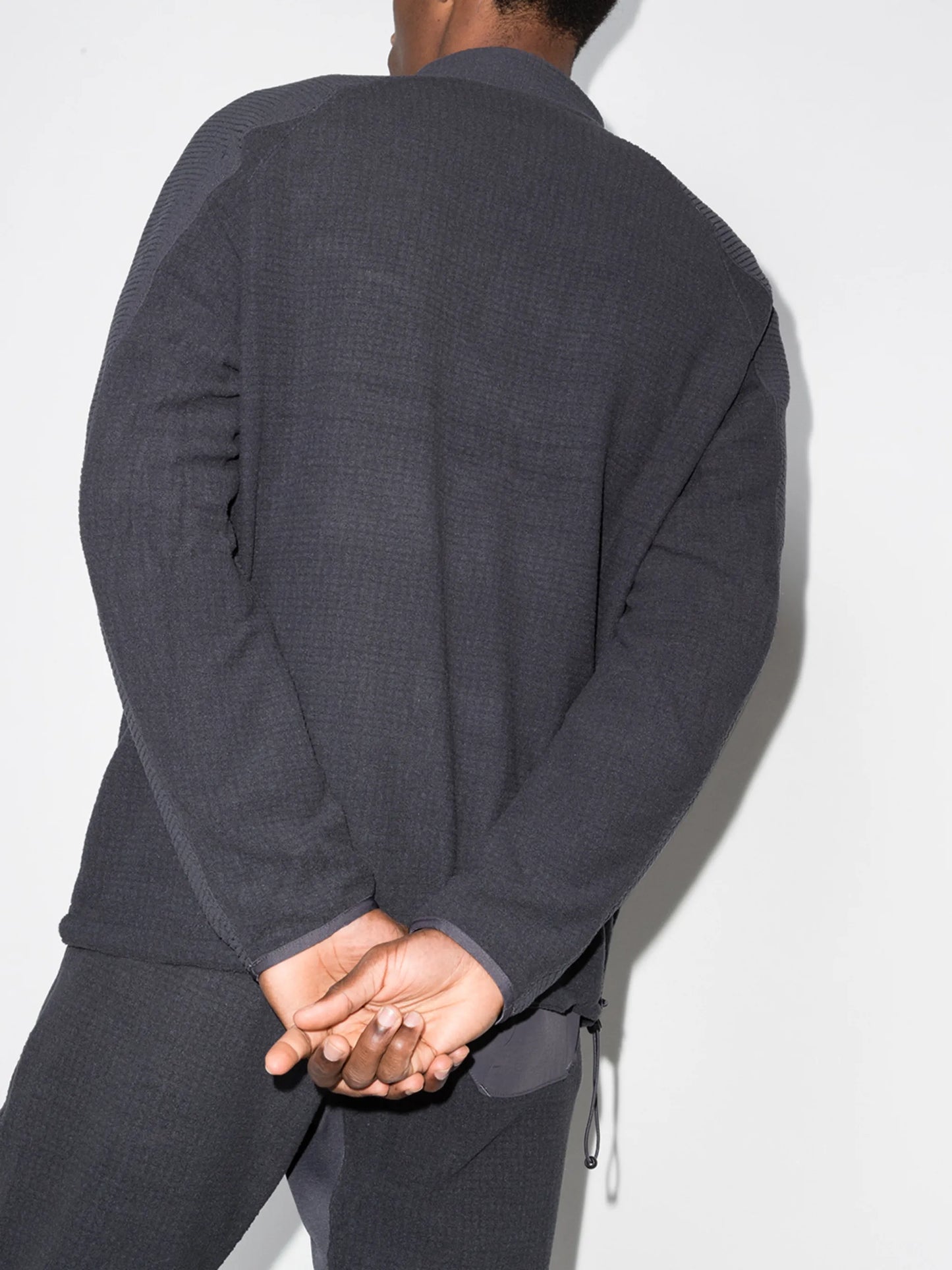 Breaker fleece jacket