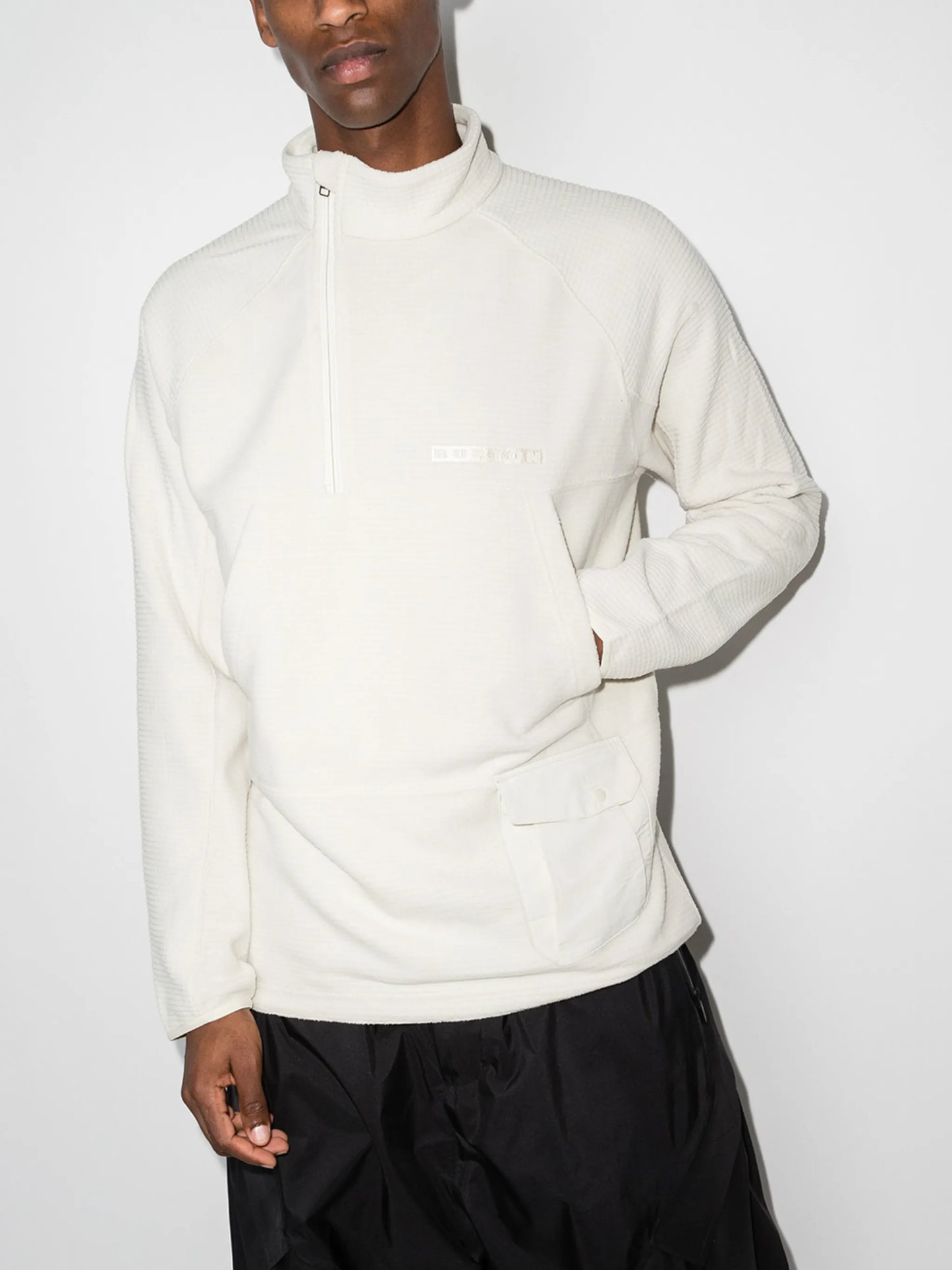 Breaker fleece jacket