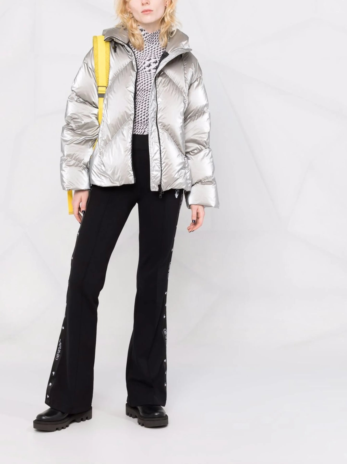 Frele metallic padded jacket