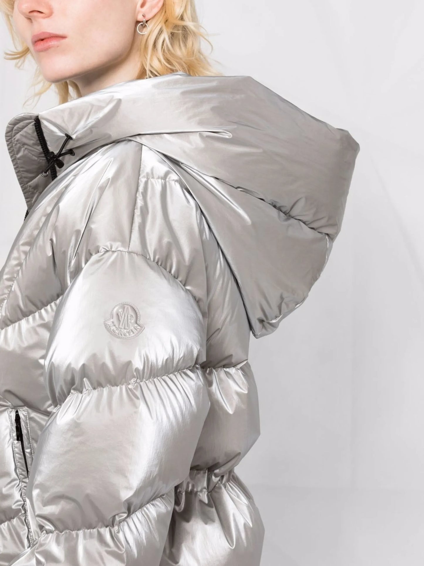 Frele metallic padded jacket