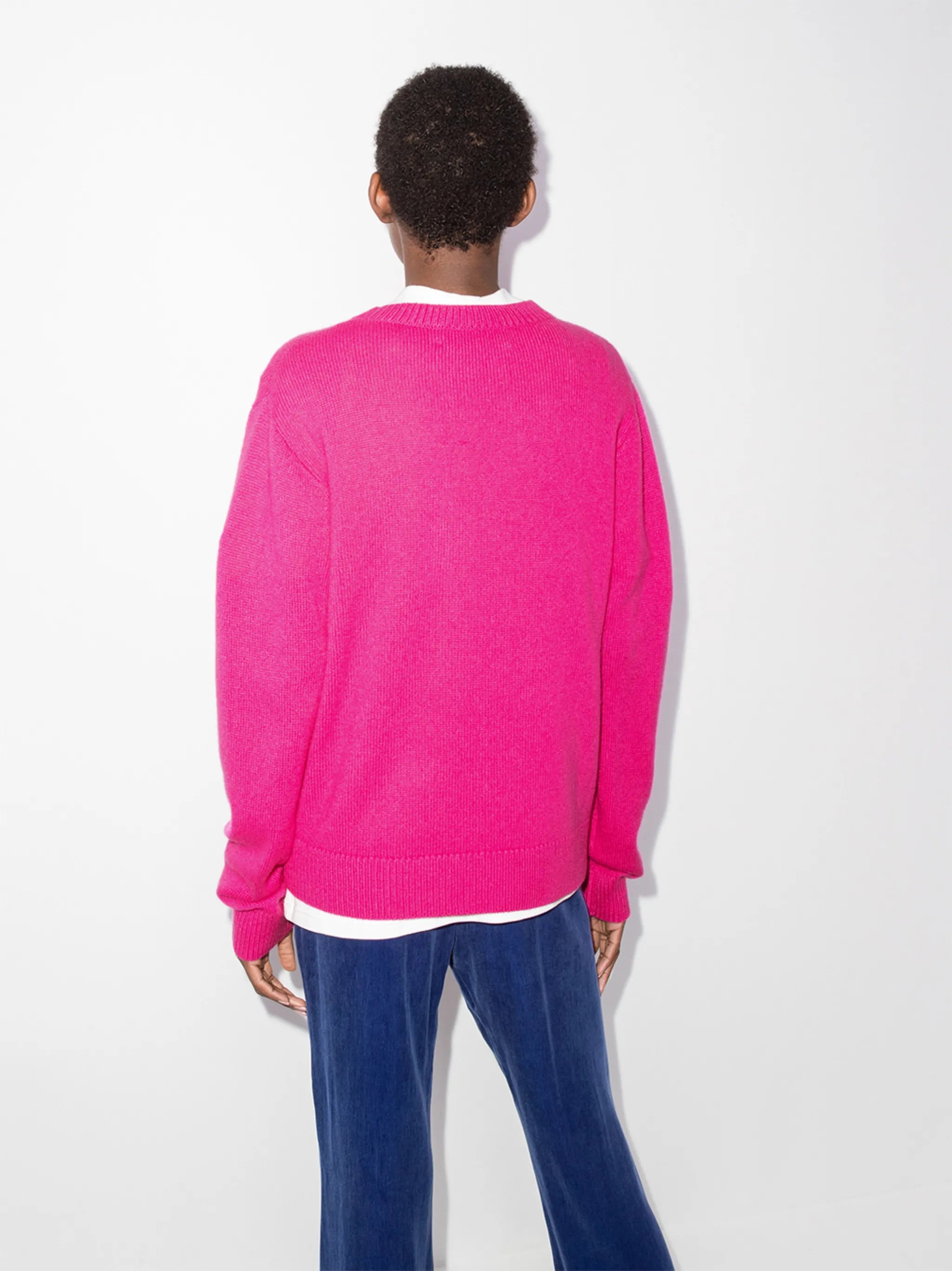Simple crew neck jumper