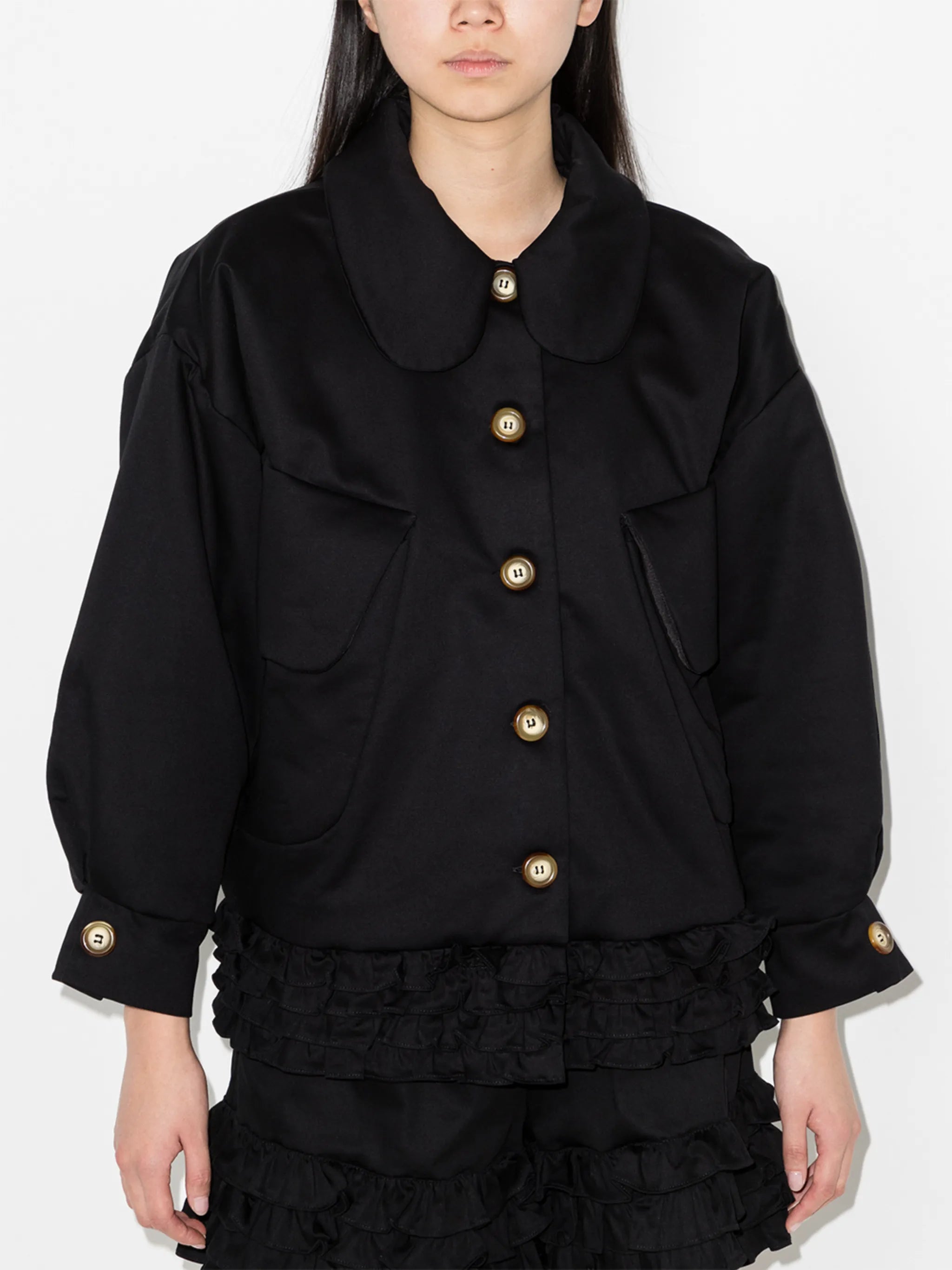 Louise ruffled blouse