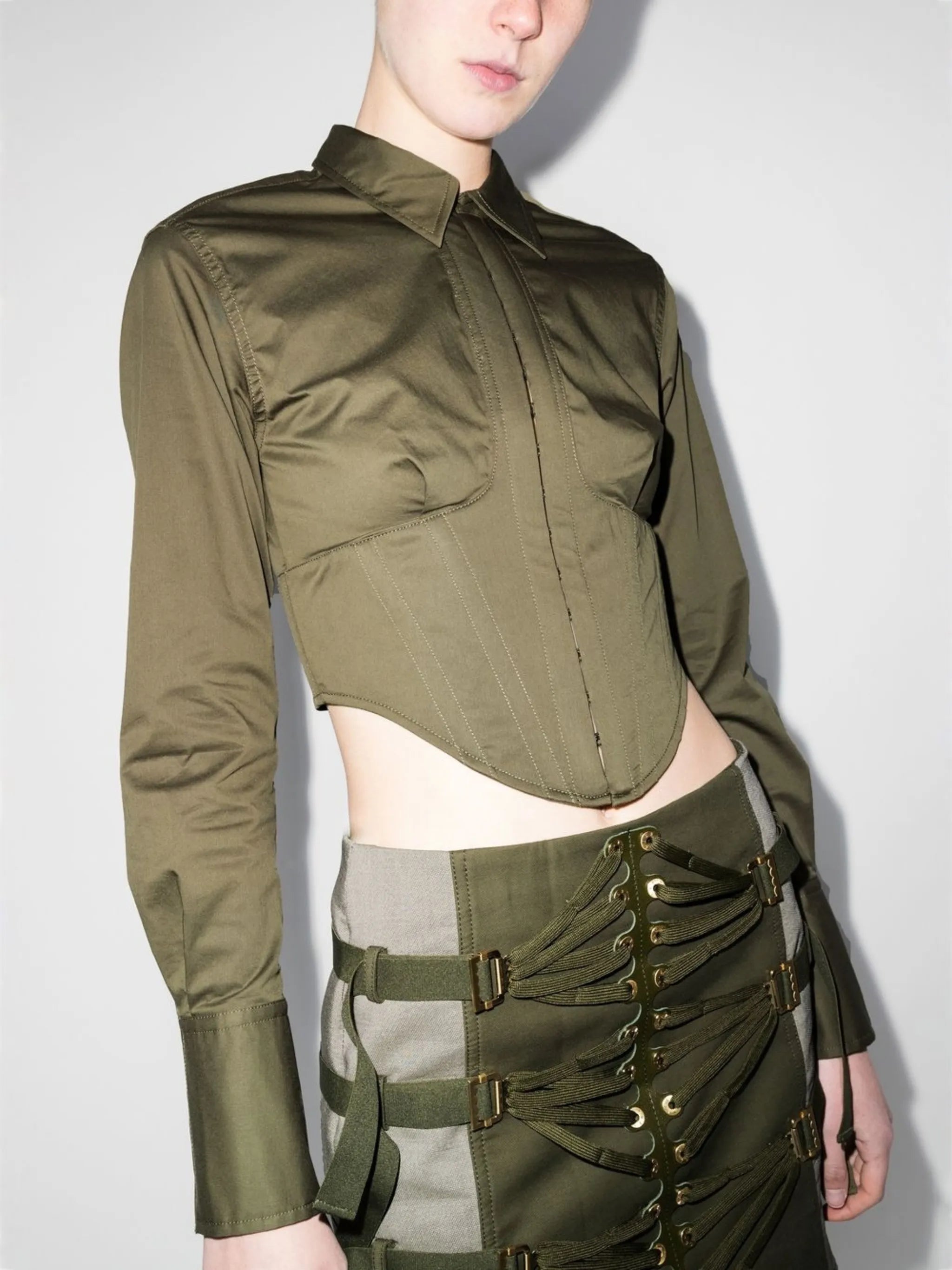 Undercorset long-sleeves shirt