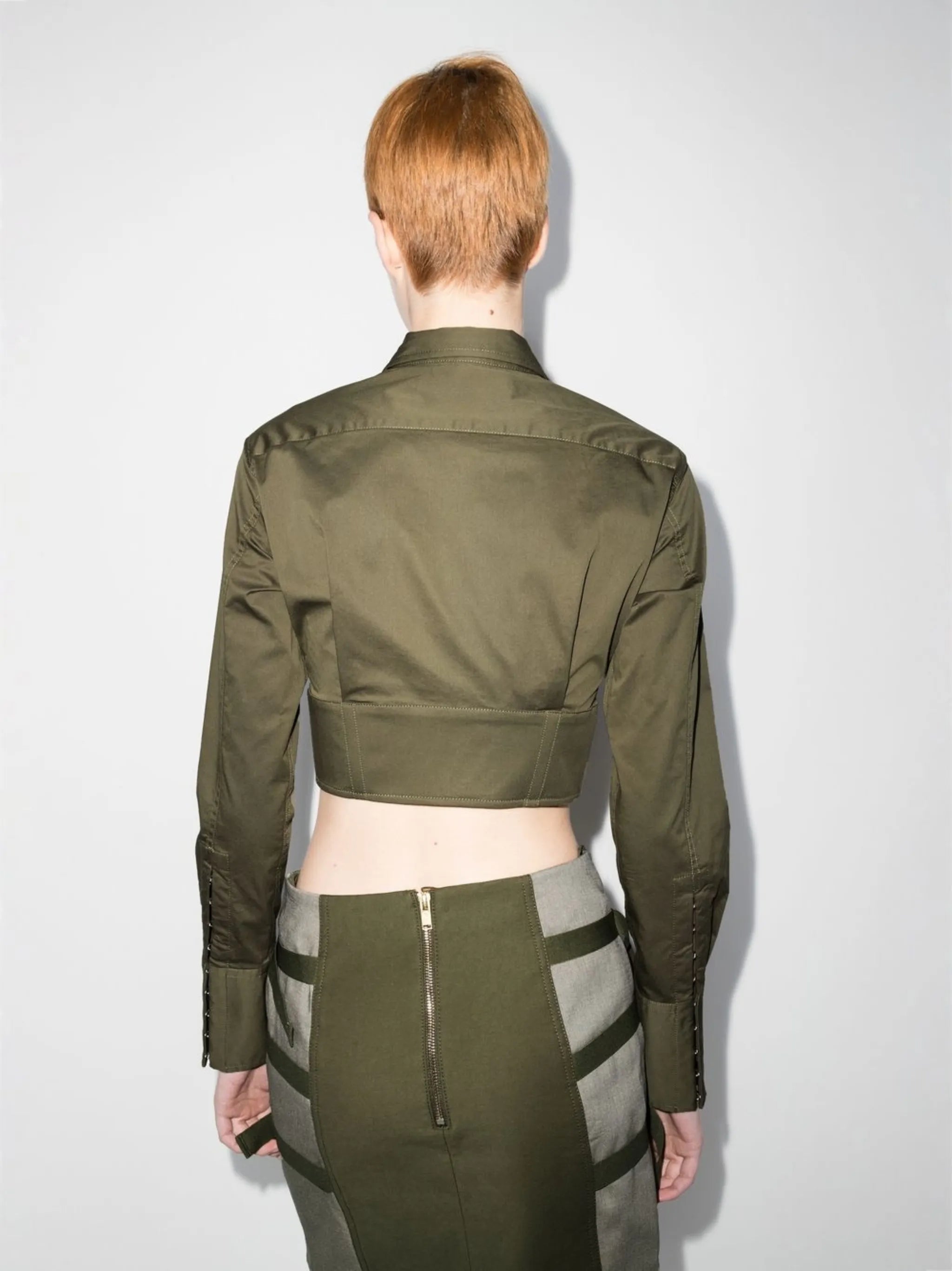undercorset long-sleeve shirt
