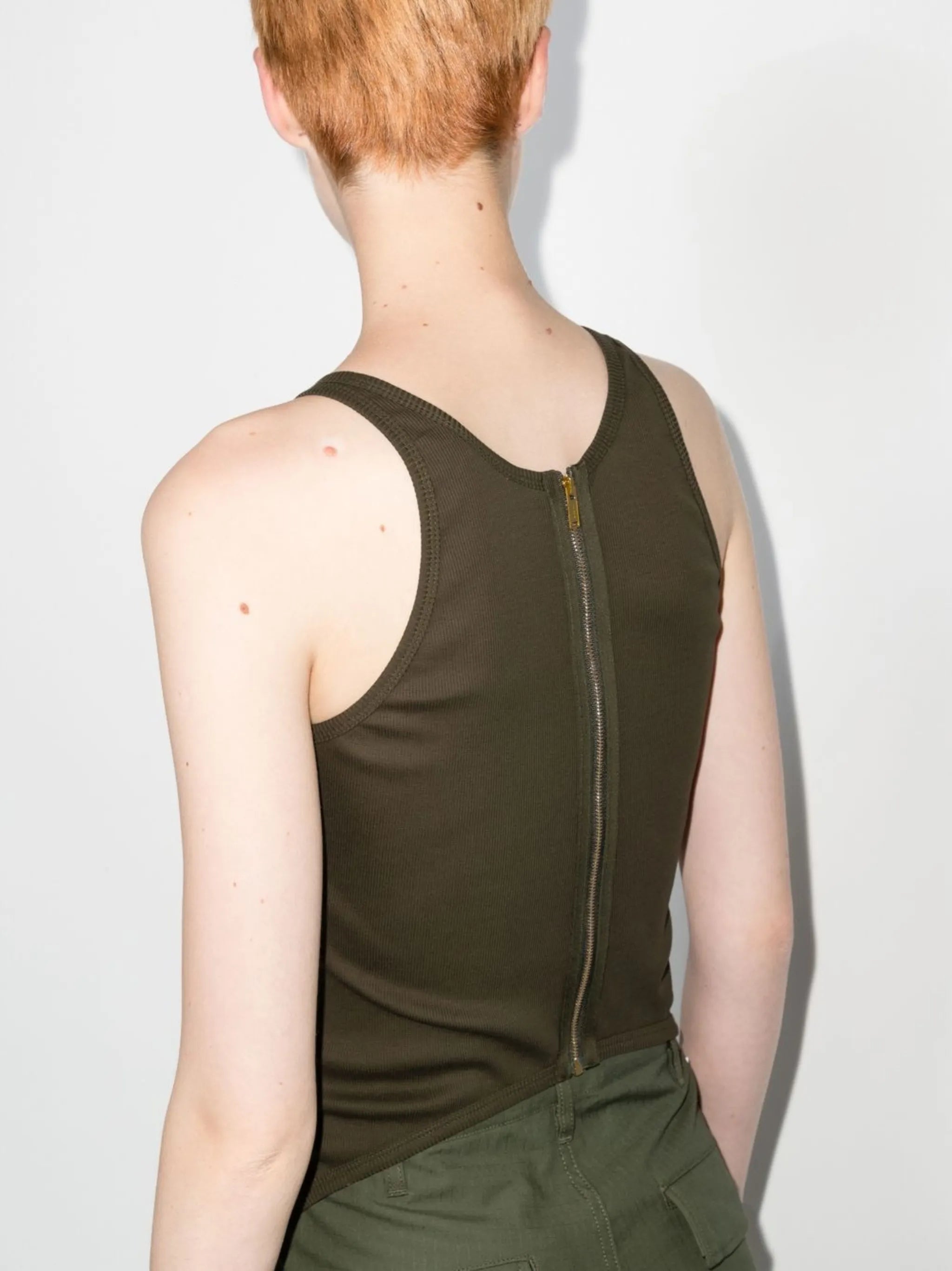 corset-panel vest top