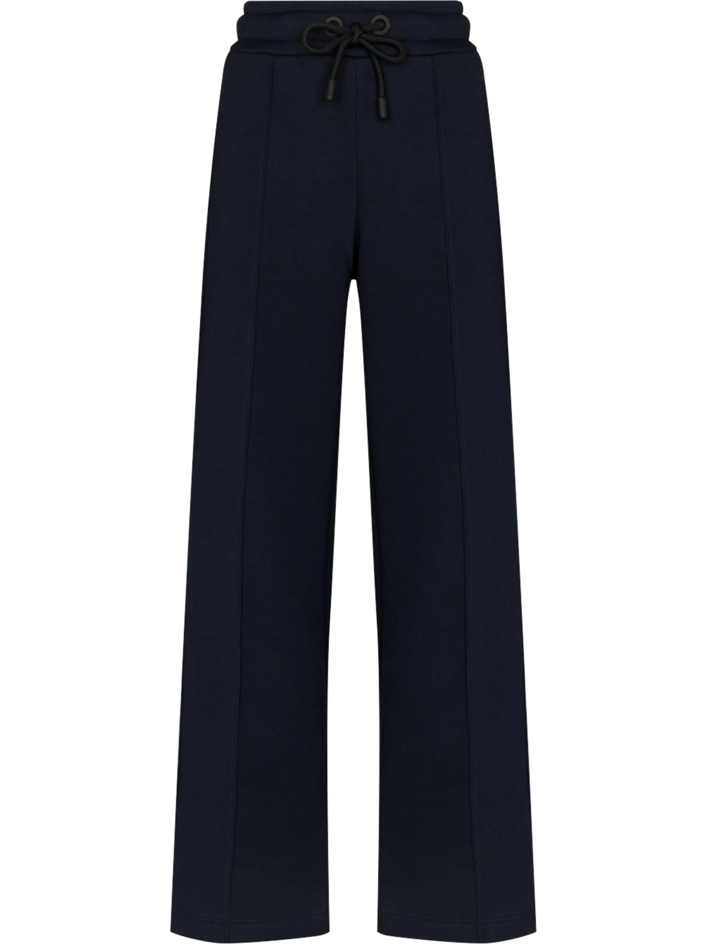 Karligraphy wide-leg track pants