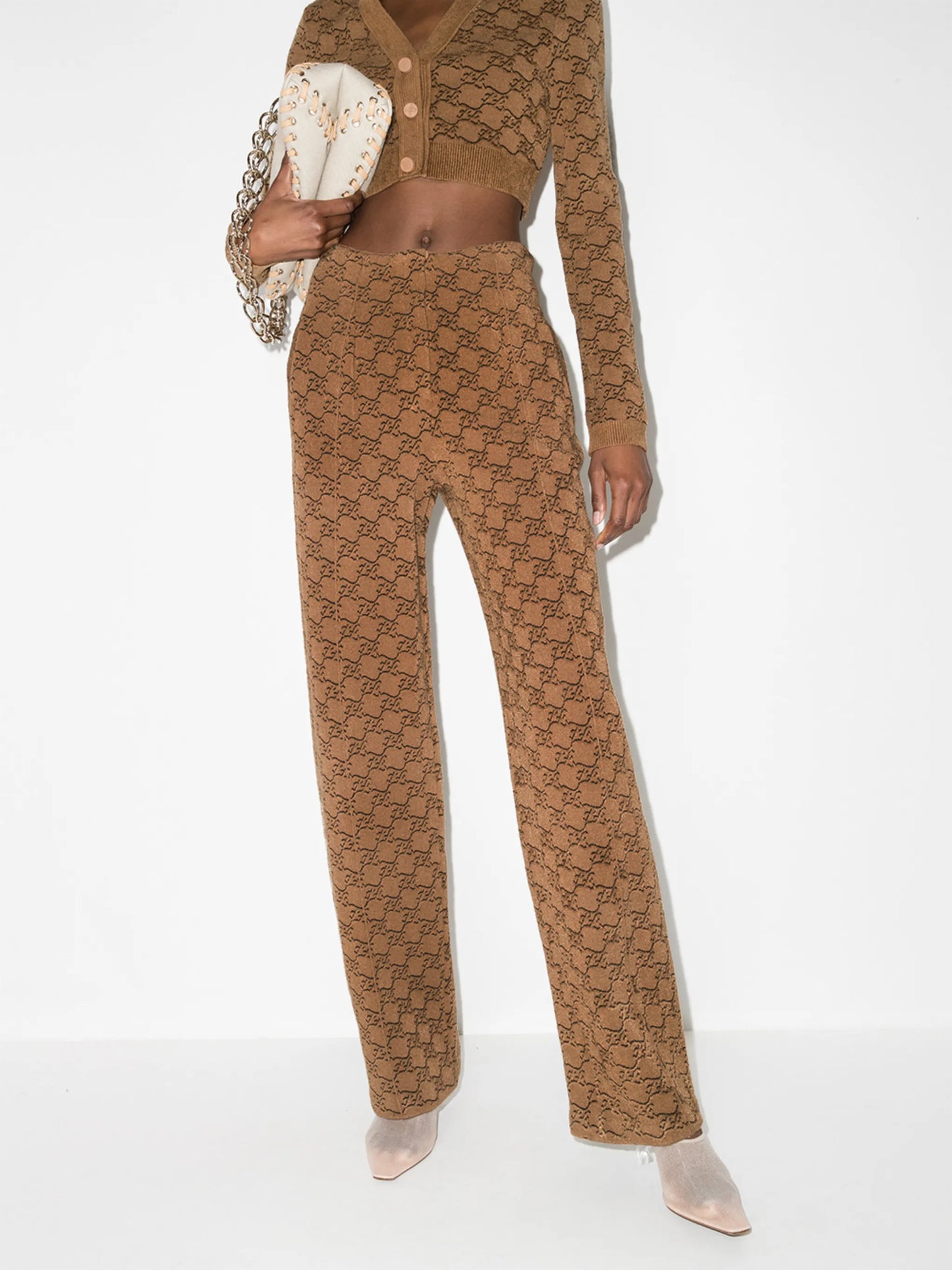 FF-Karligraphy tailored trousers