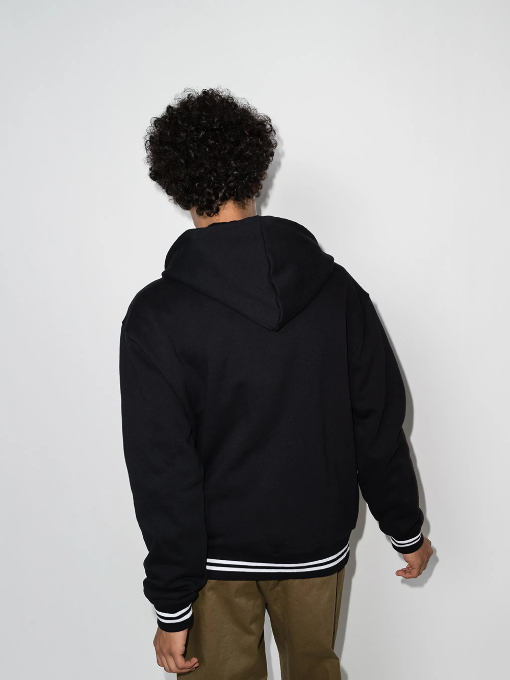 heavy fleece varsity jacket