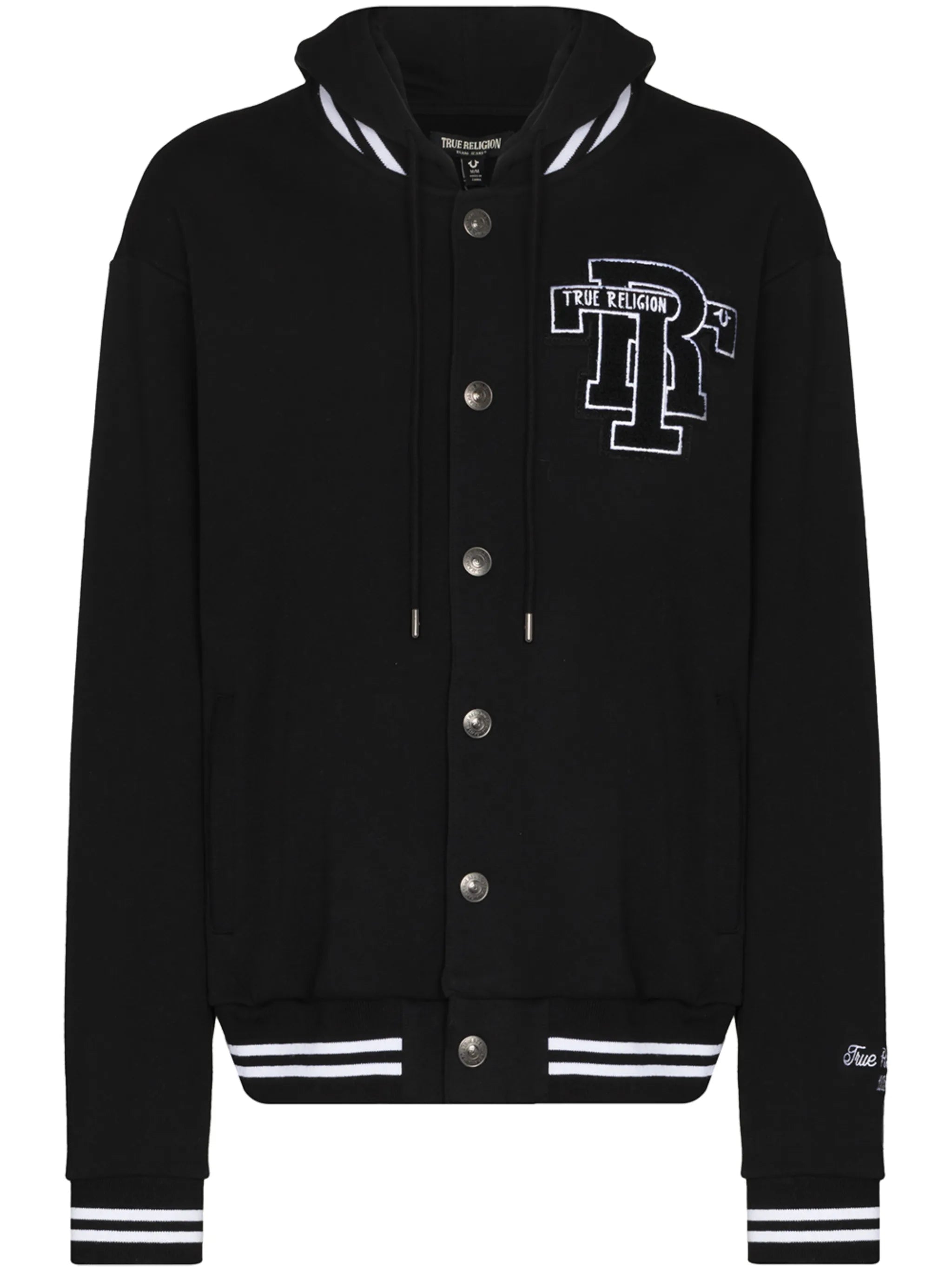 heavy fleece varsity jacket