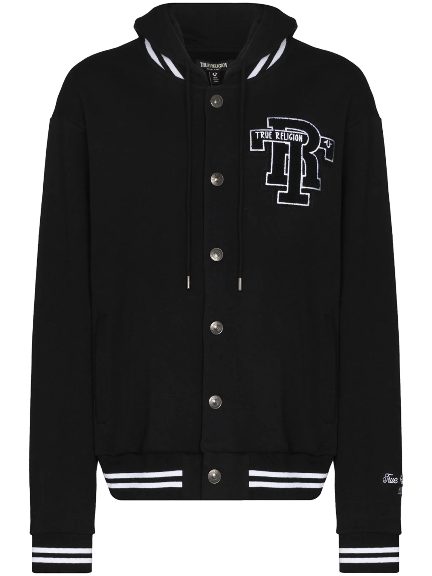 heavy fleece varsity jacket