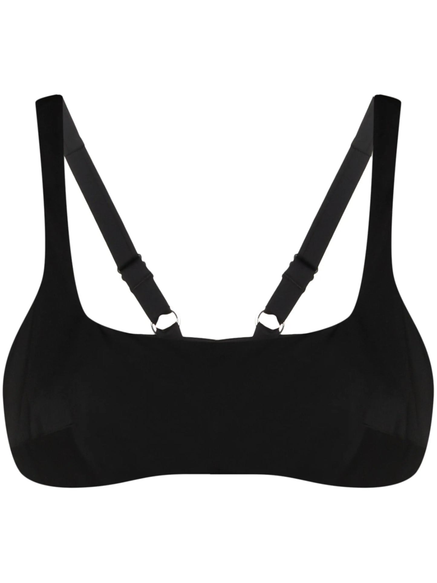 The Crop square-neck bikini top
