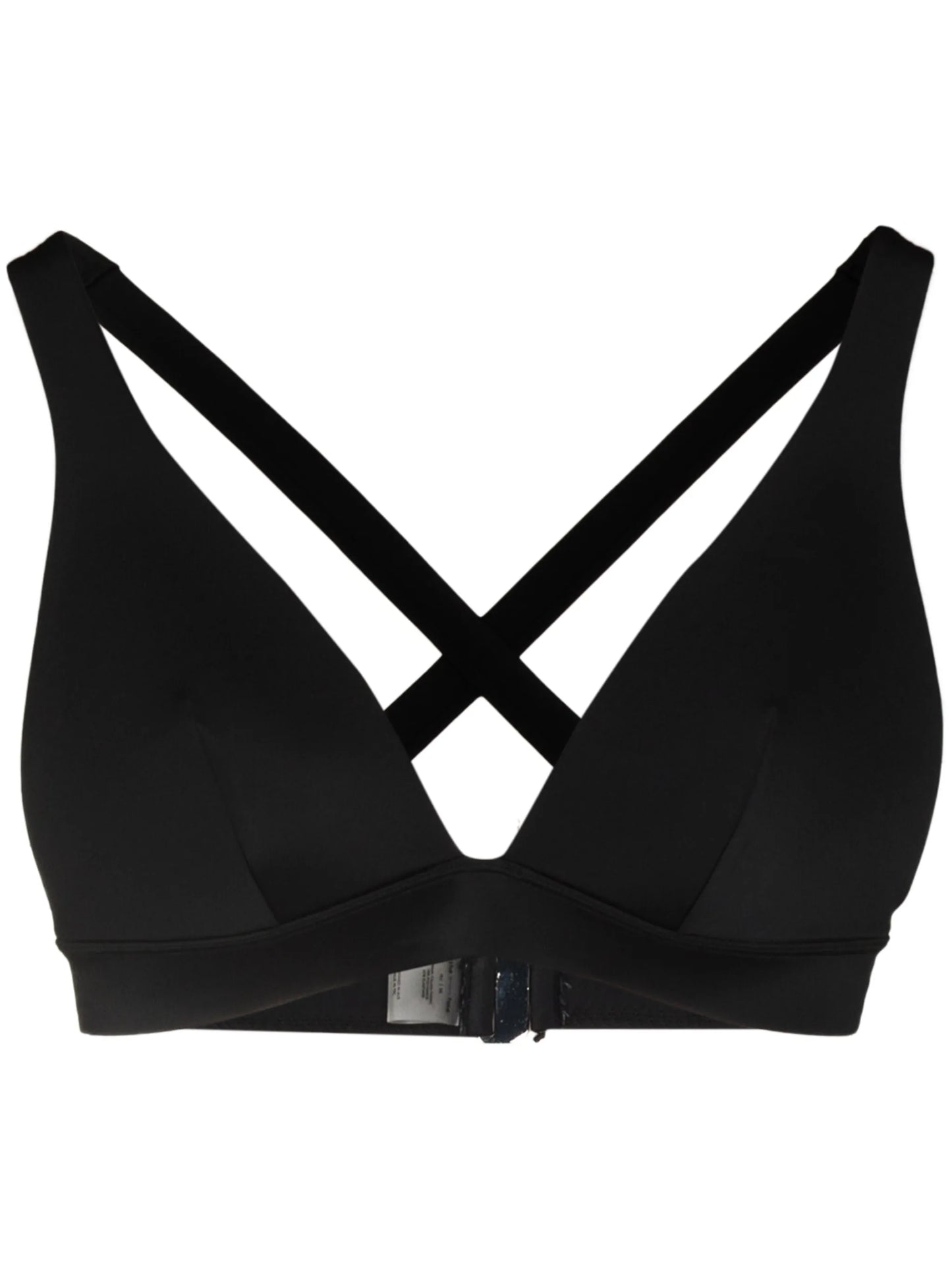 The Tri cross-strap bikini top
