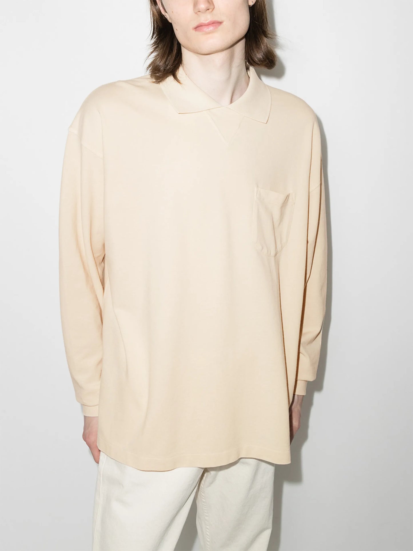 Frat long-sleeved polo shirt