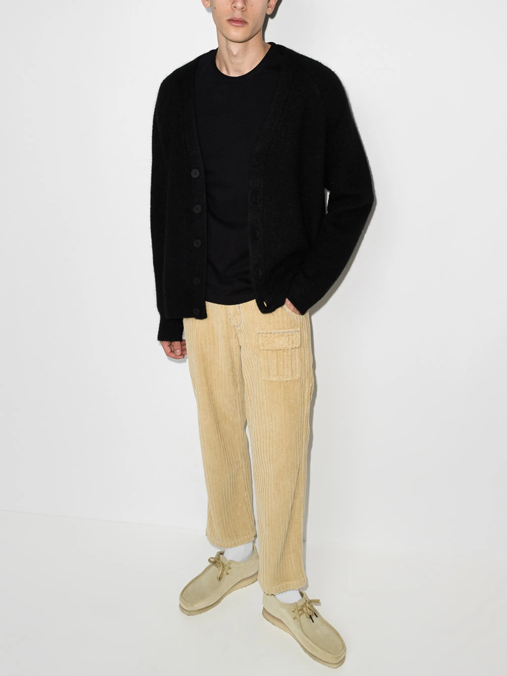 long-sleeved cotton T-shirt