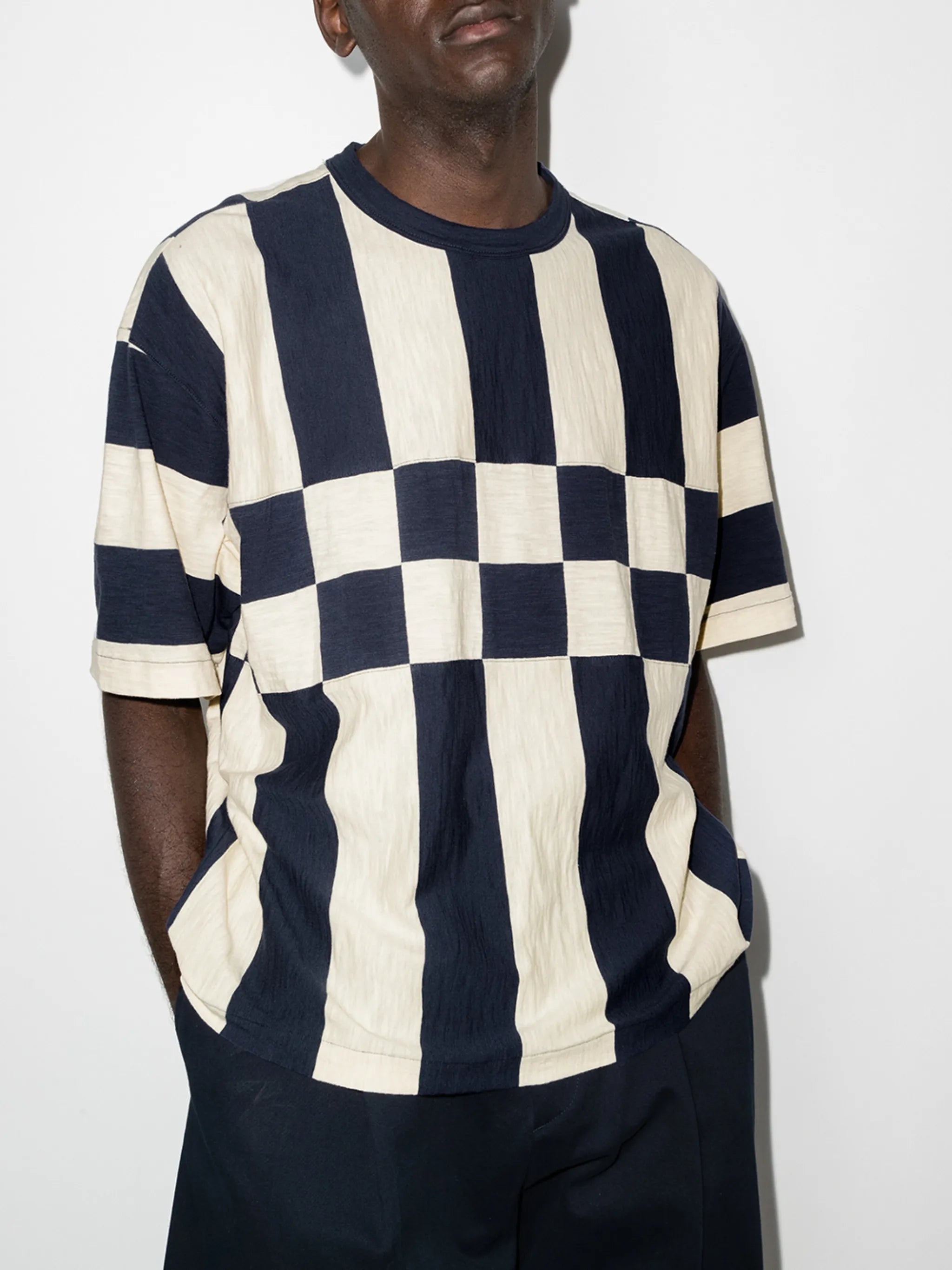 Hacienda colour-block T-shirt