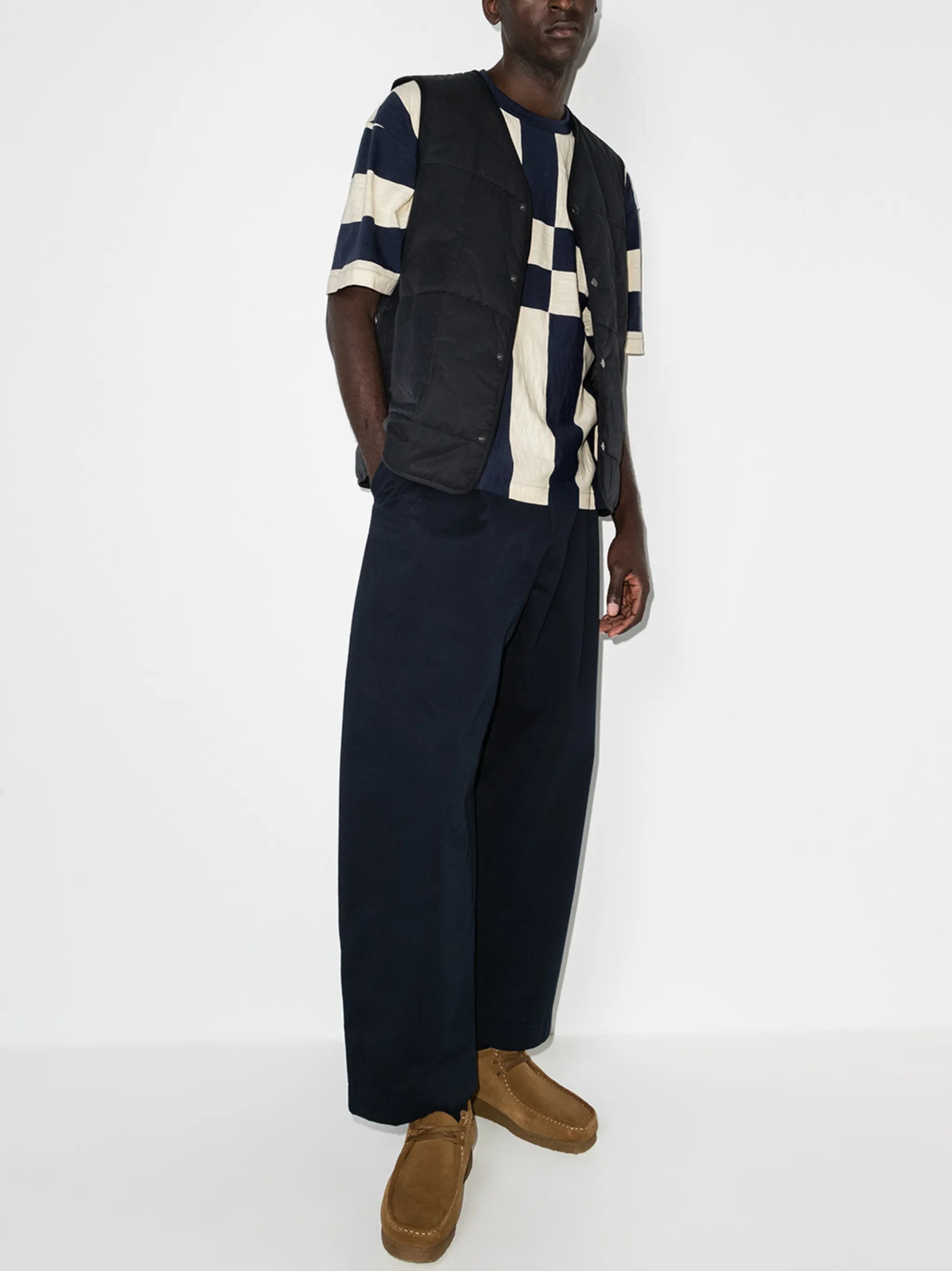 Hacienda colour-block T-shirt