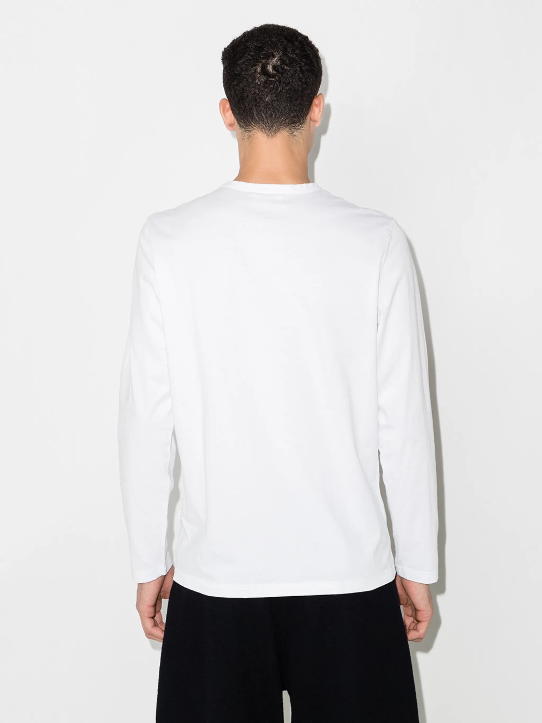 long-sleeved cotton T-shirt