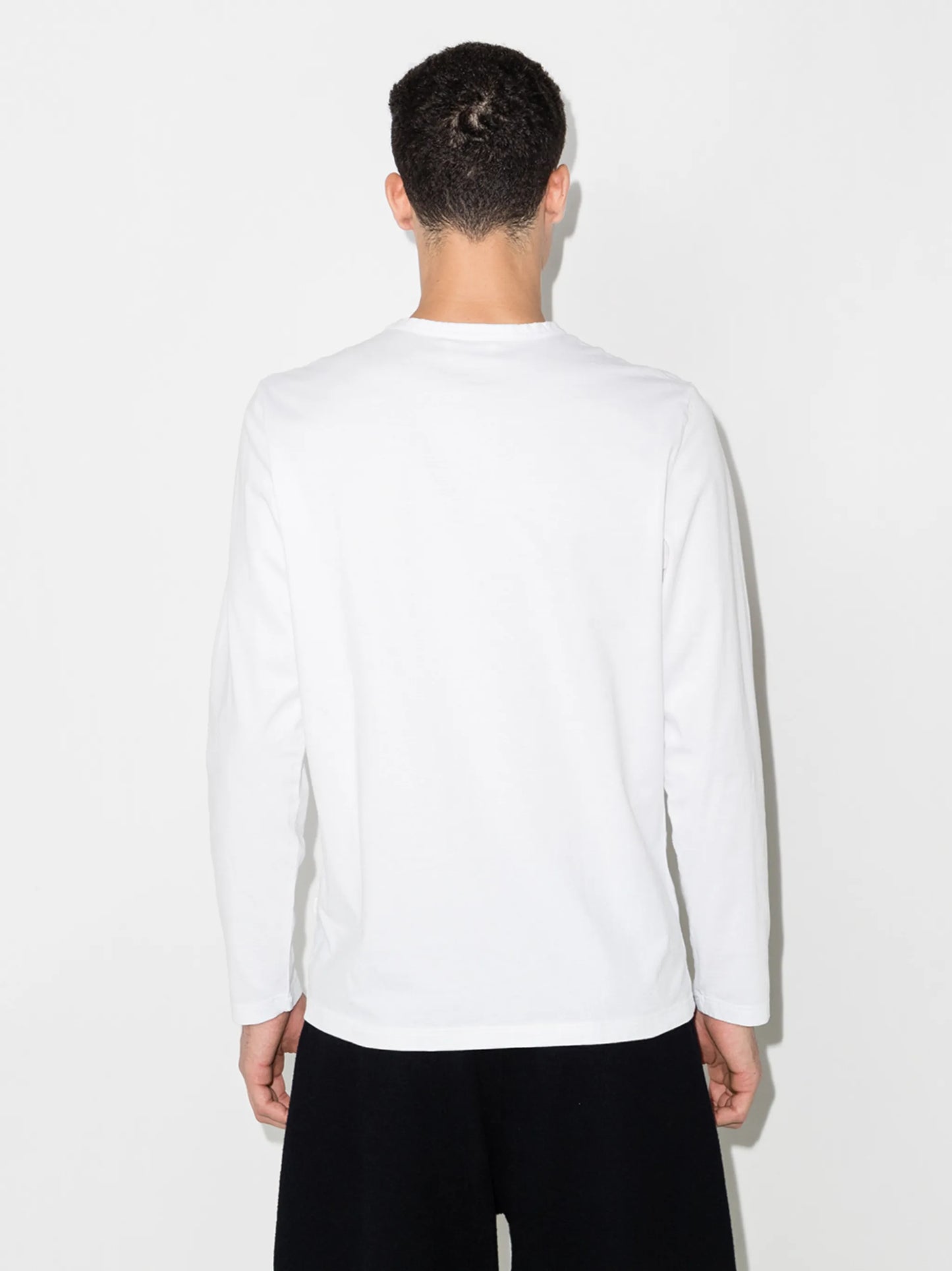long-sleeved cotton T-shirt