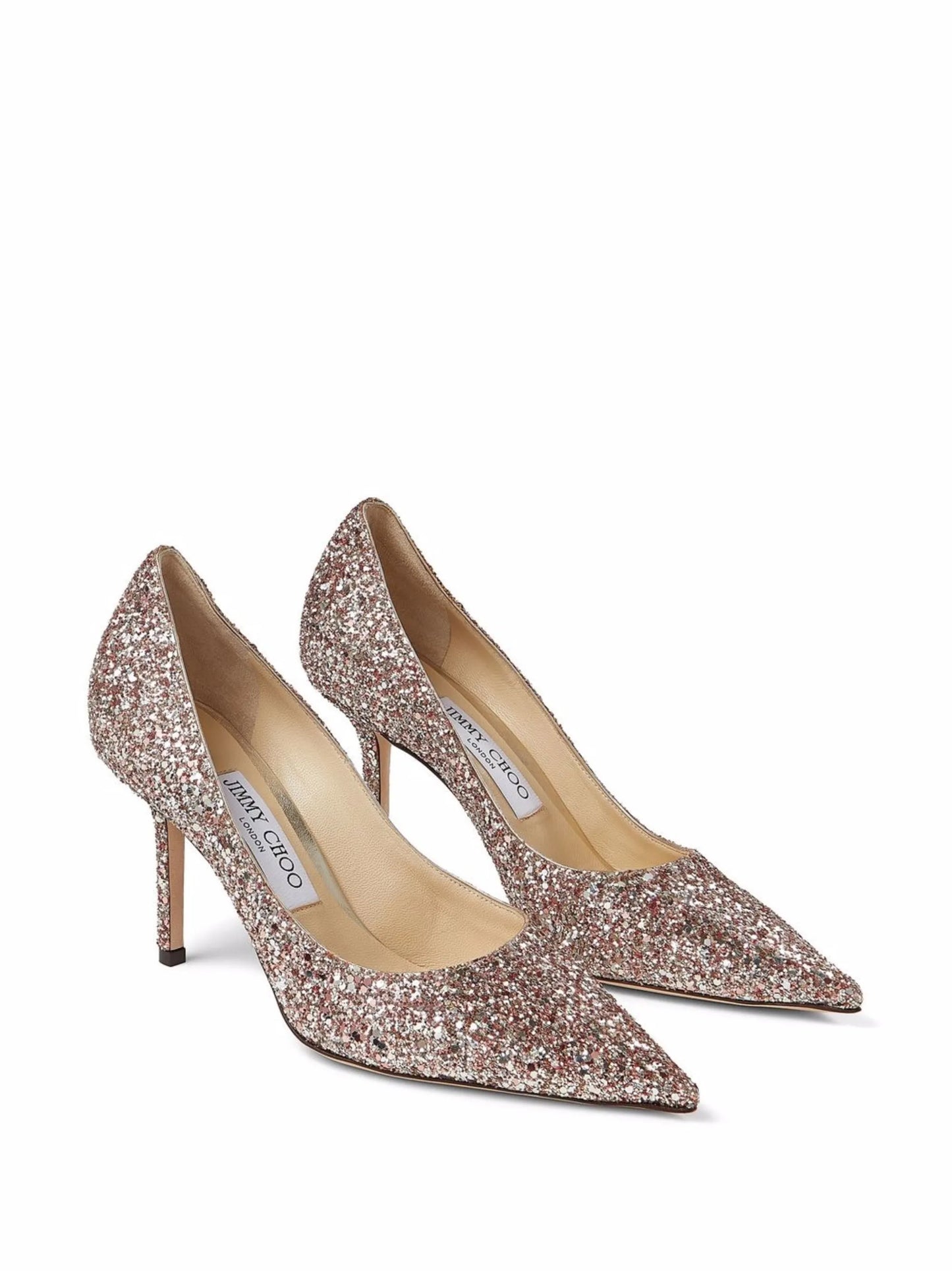 Love 85mm glitter-detail pumps