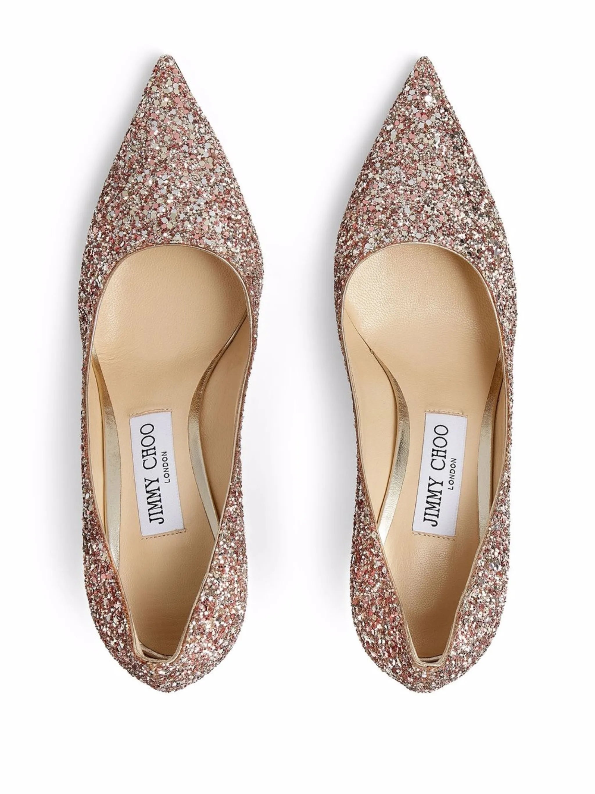 Love 85mm glitter-detail pumps