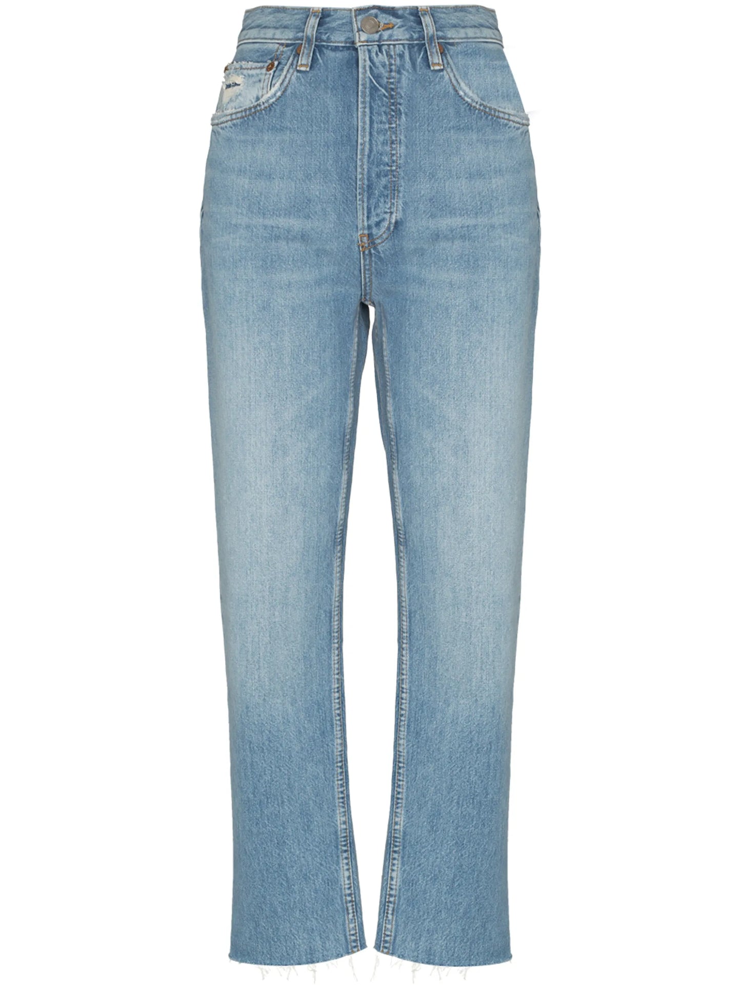 '70s Stone Pipe straight-leg jeans