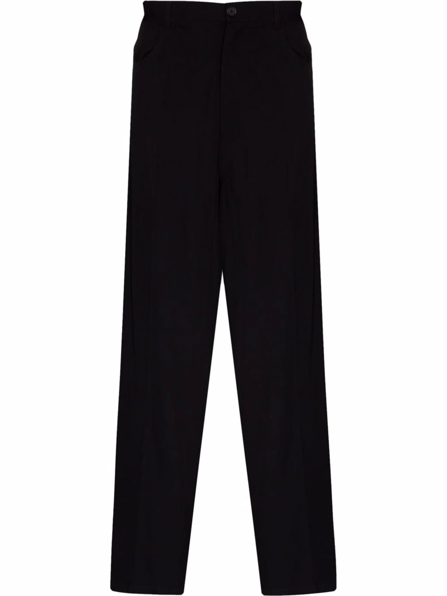 Fluid cotton trousers