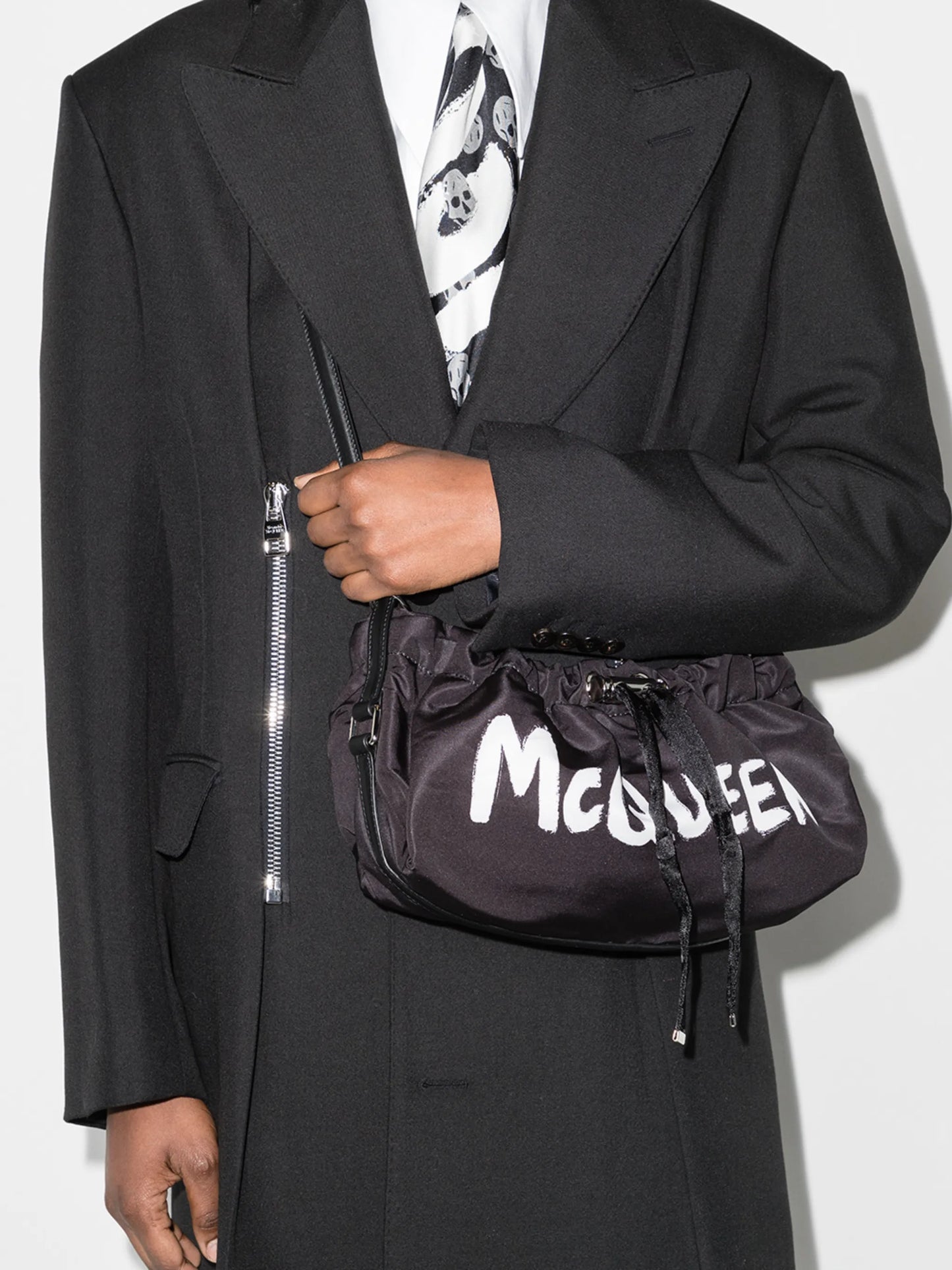 mini Bundle drawstring crossbody bag