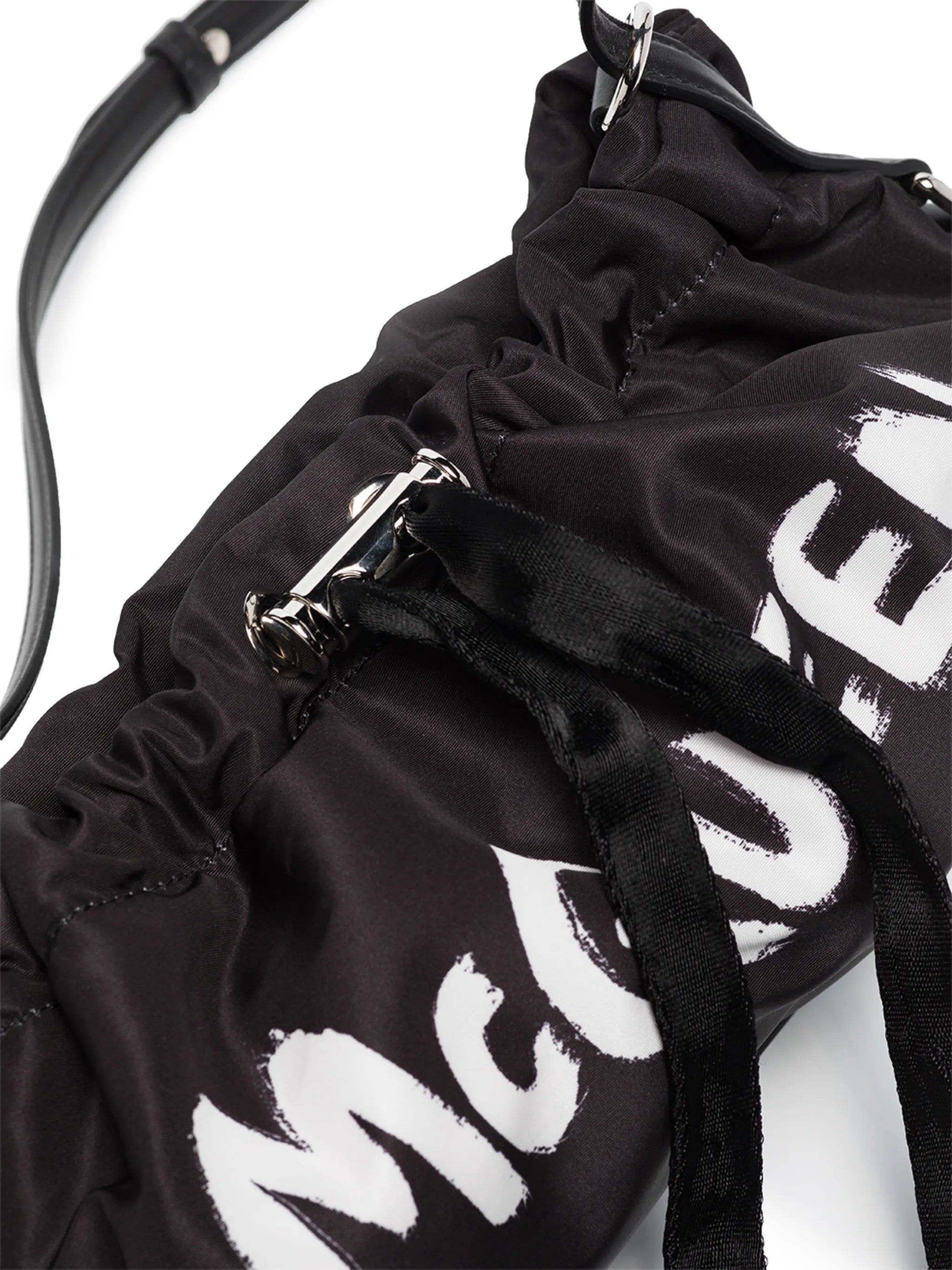 mini Bundle drawstring crossbody bag