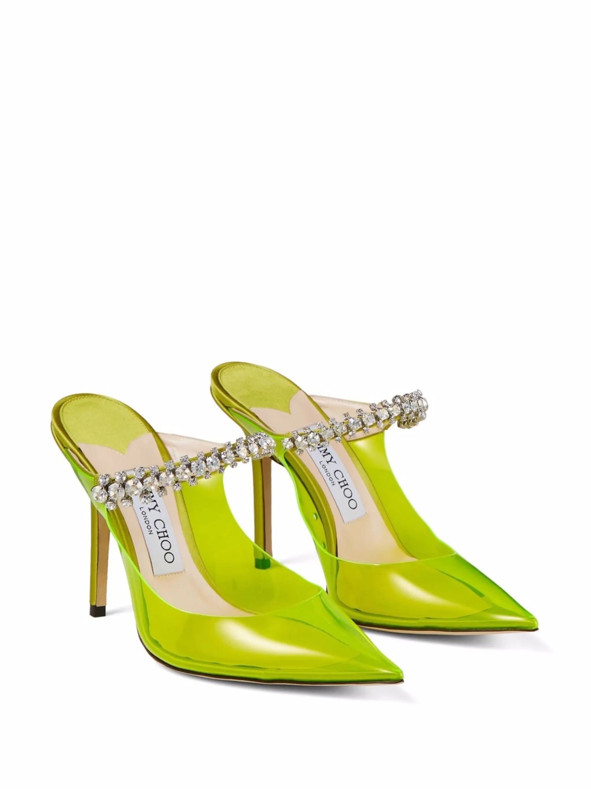 Bing 100mm stiletto mules