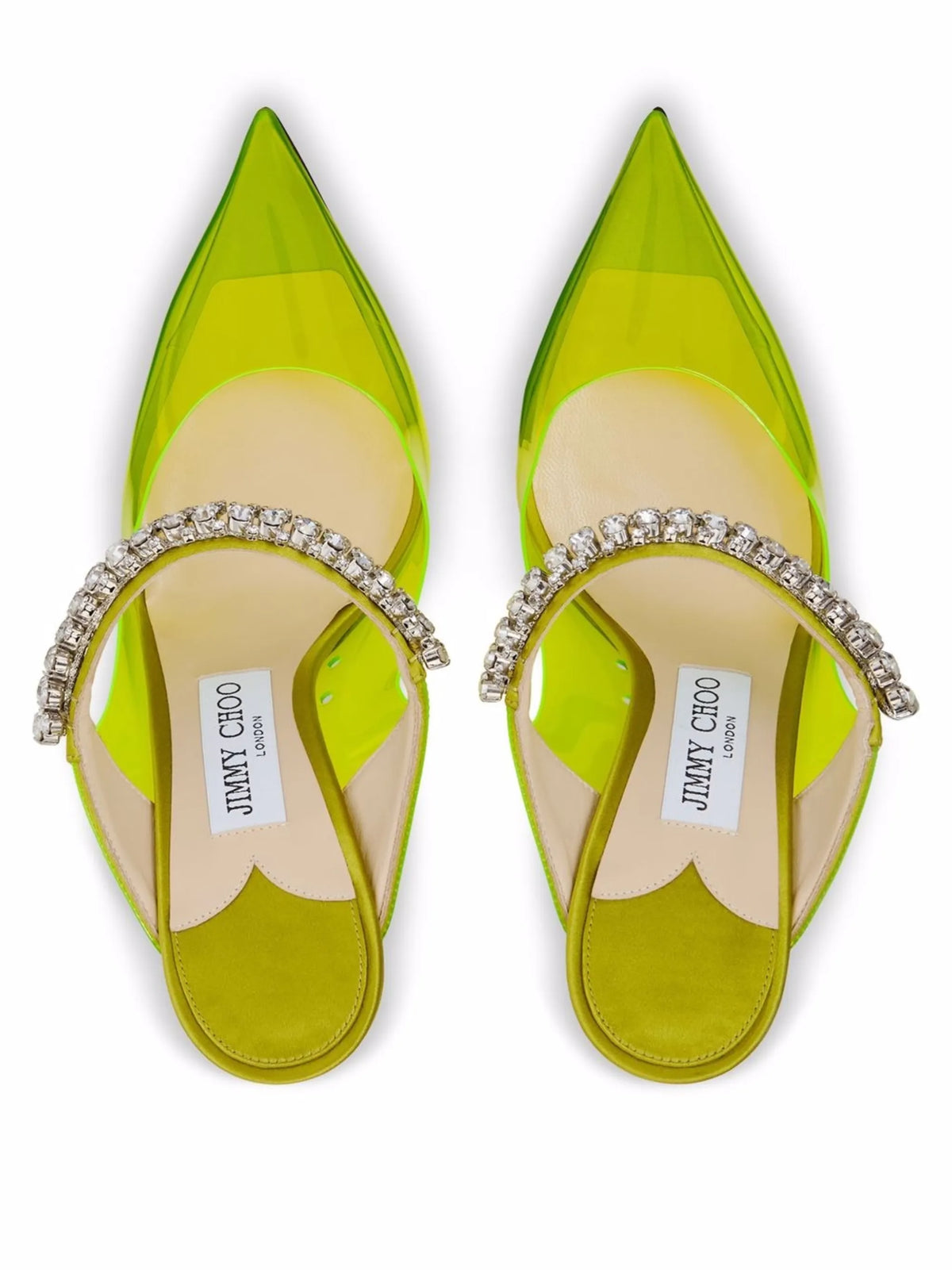 Bing 100mm stiletto mules