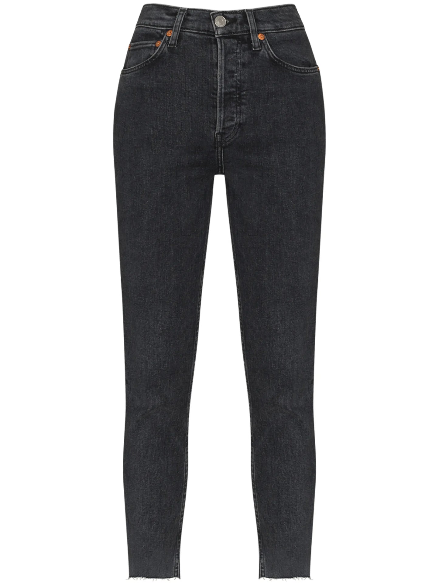 90s high-rise cropped jeans