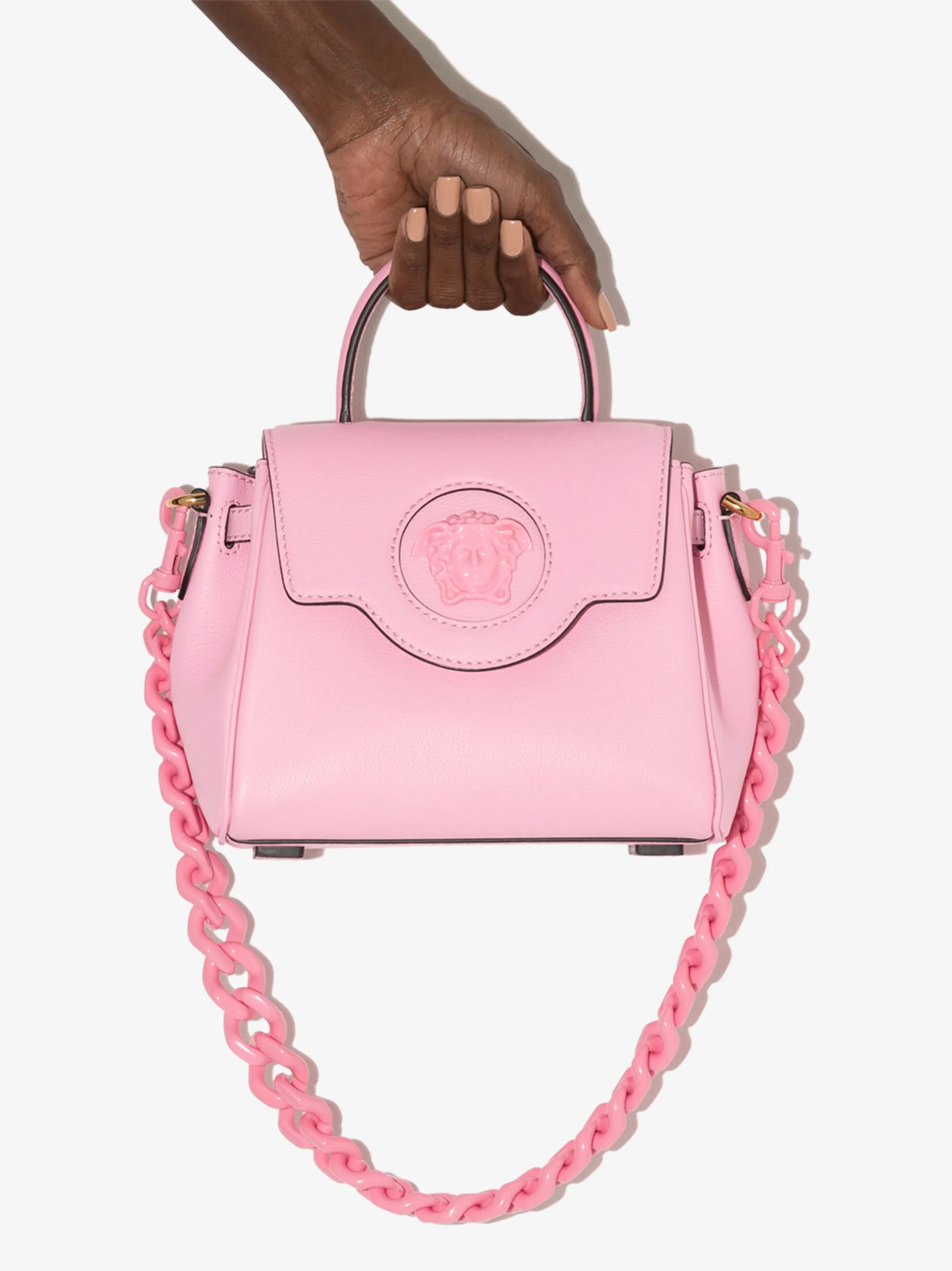 small La Medusa leather tote