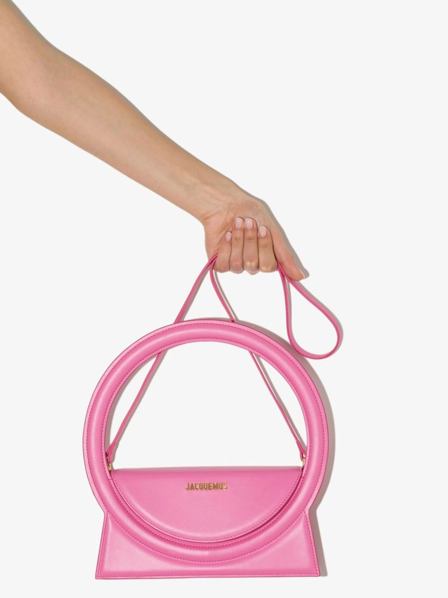 Le Rond leather shoulder bag