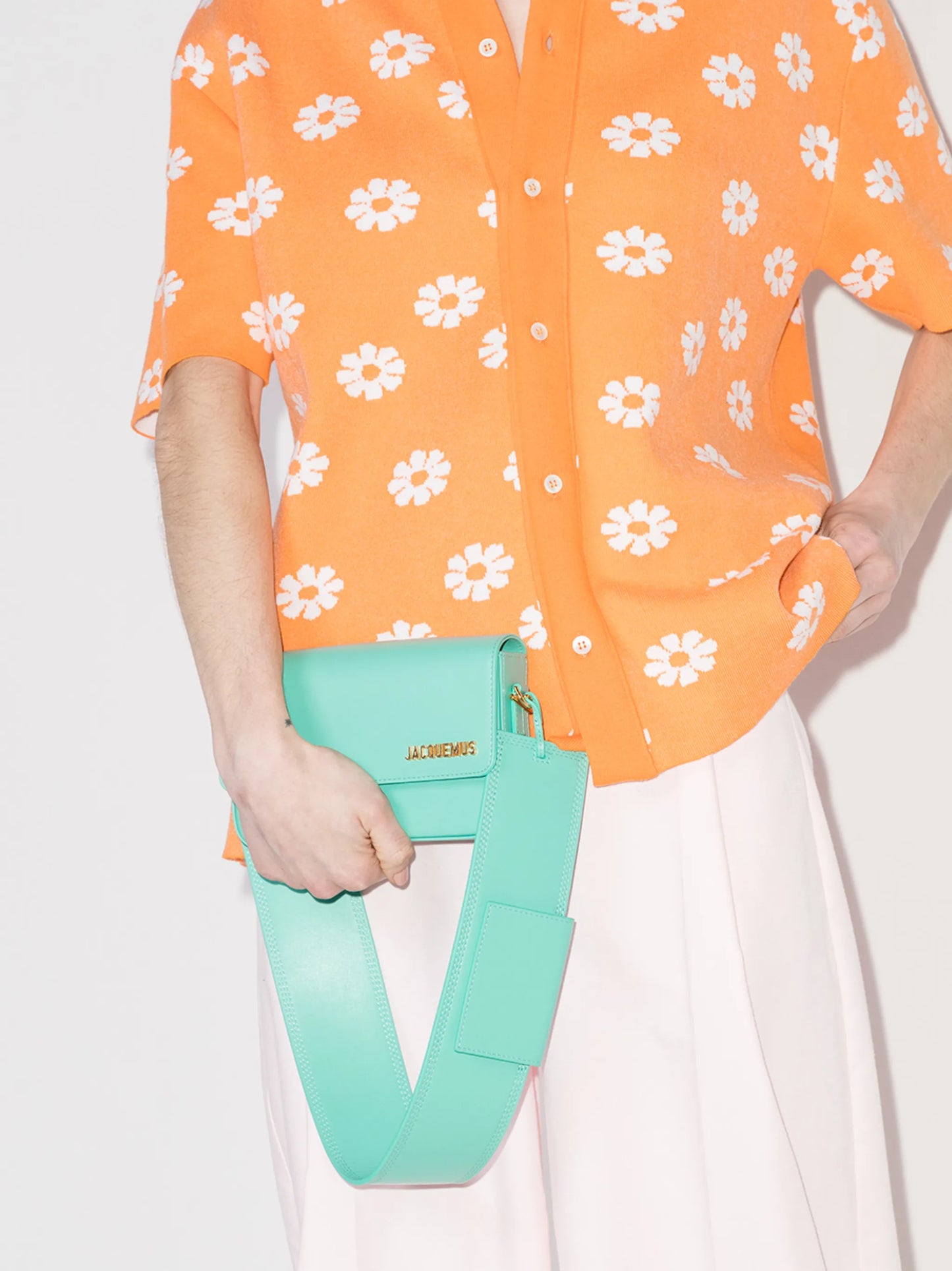 Le Carinu leather shoulder bag