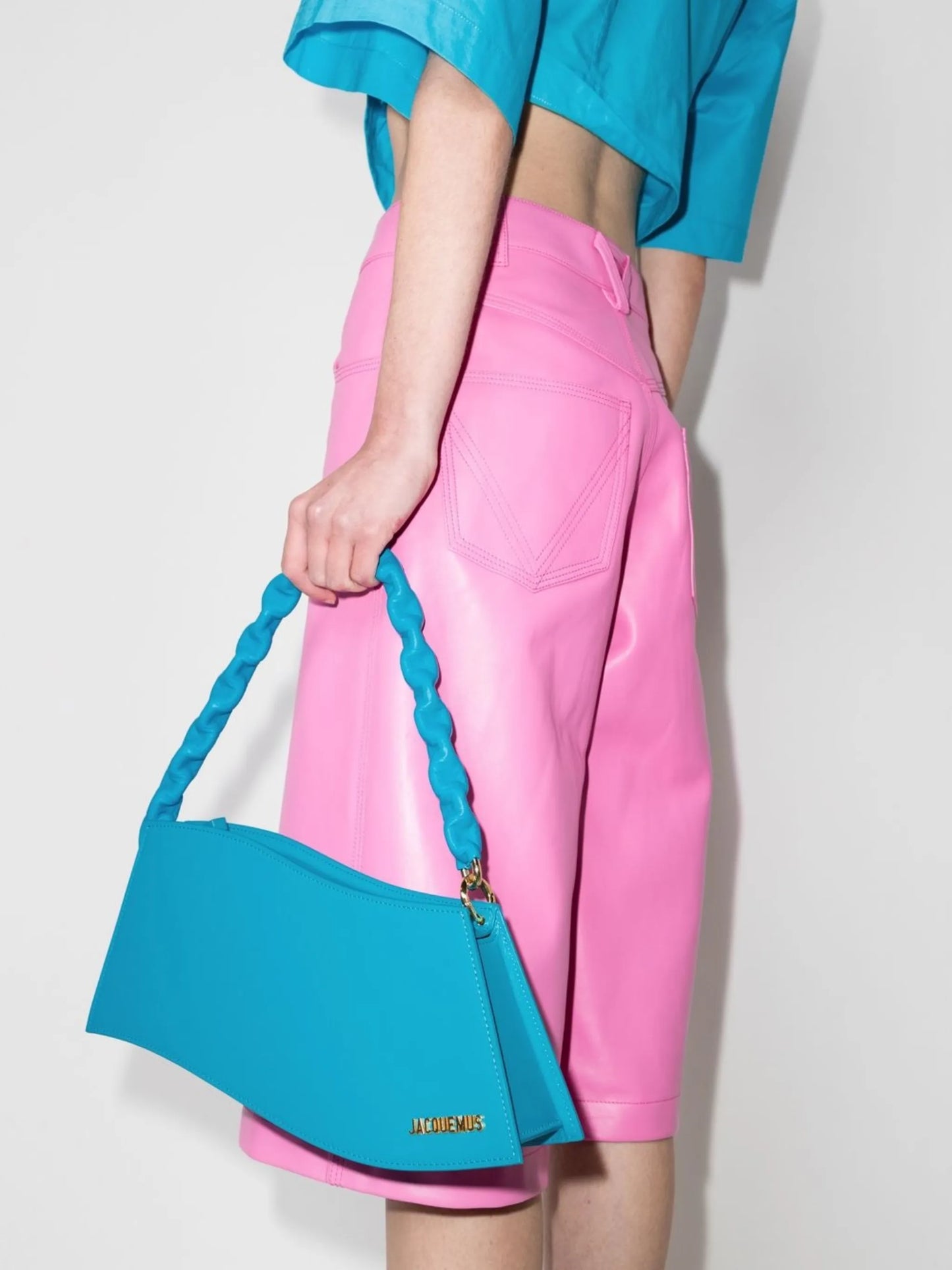 La Vague leather shoulder bag