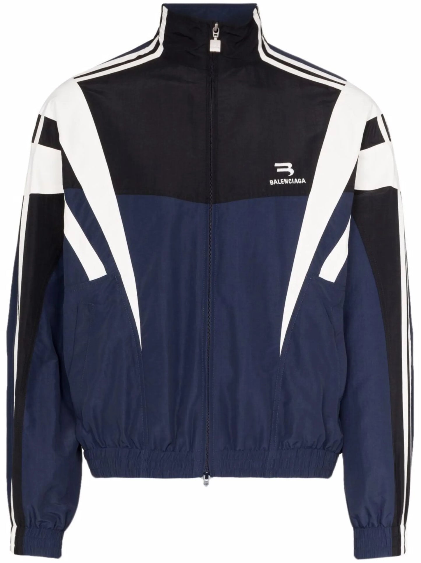 striped logo track jacket