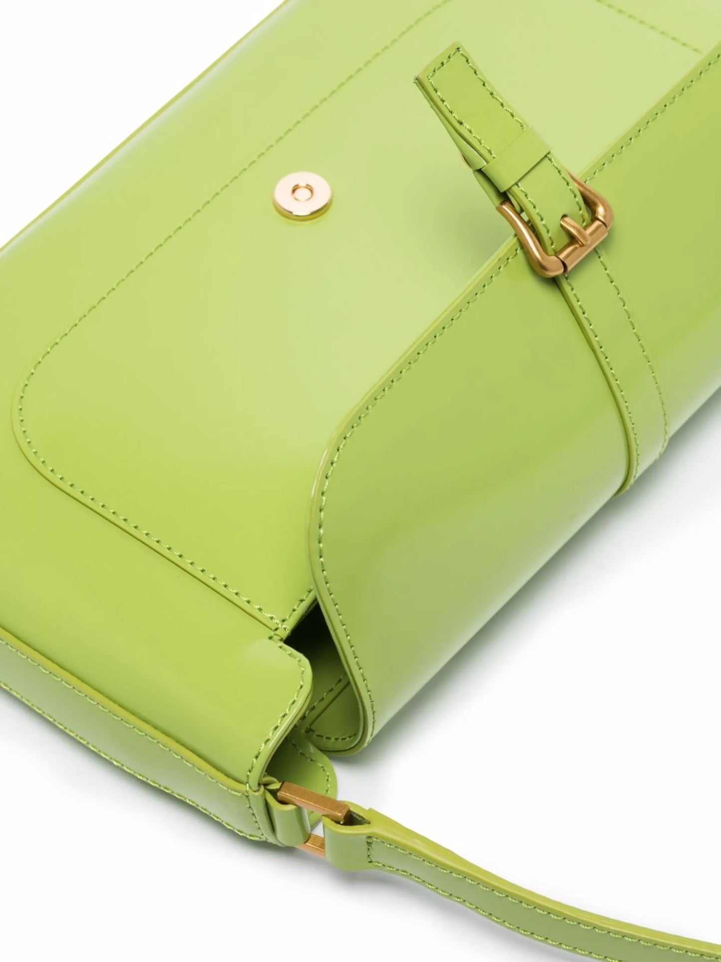 Miranda patent-leather shoulder bag