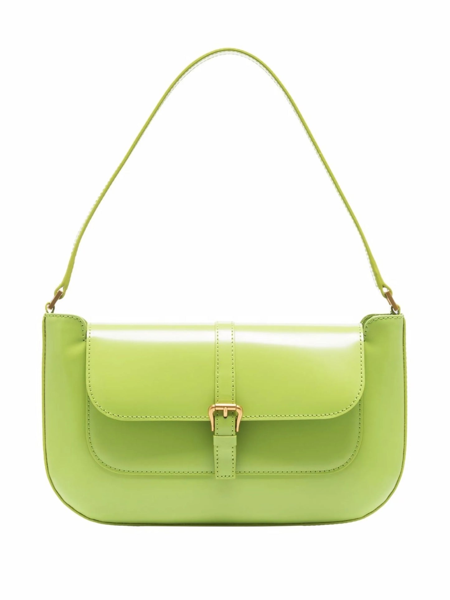 Miranda patent-leather shoulder bag