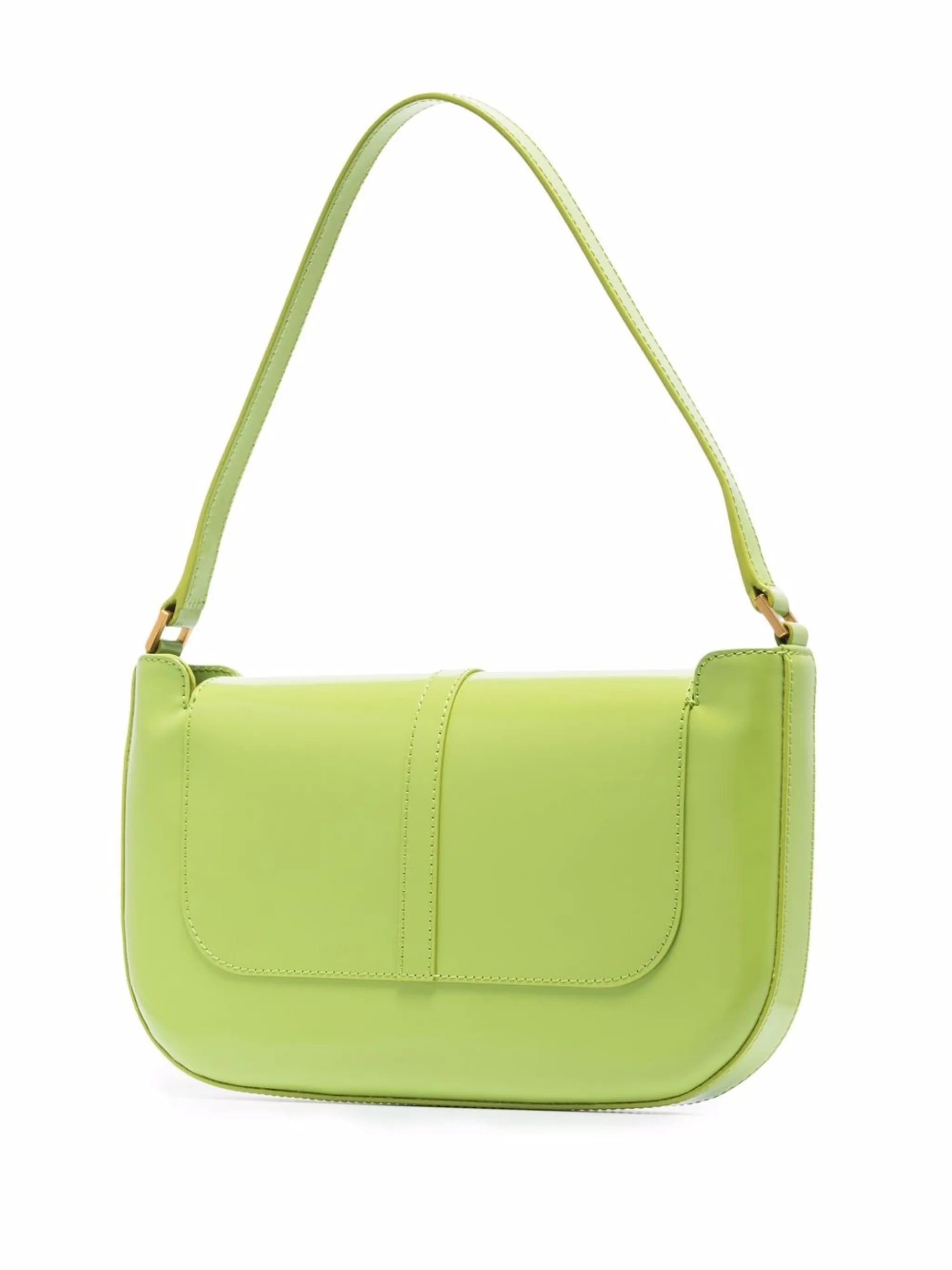 Miranda patent-leather shoulder bag