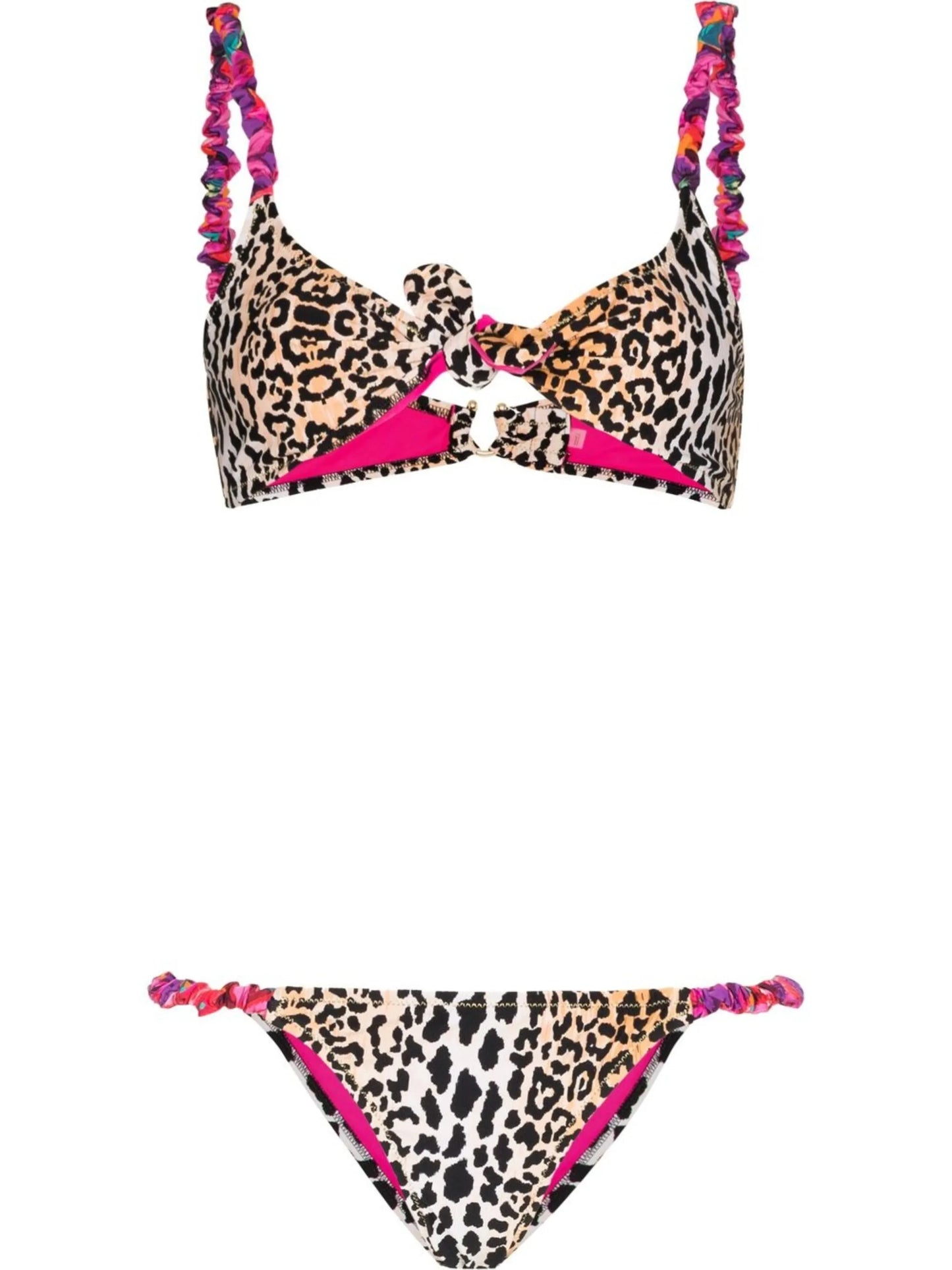 Luca multi-print bikini
