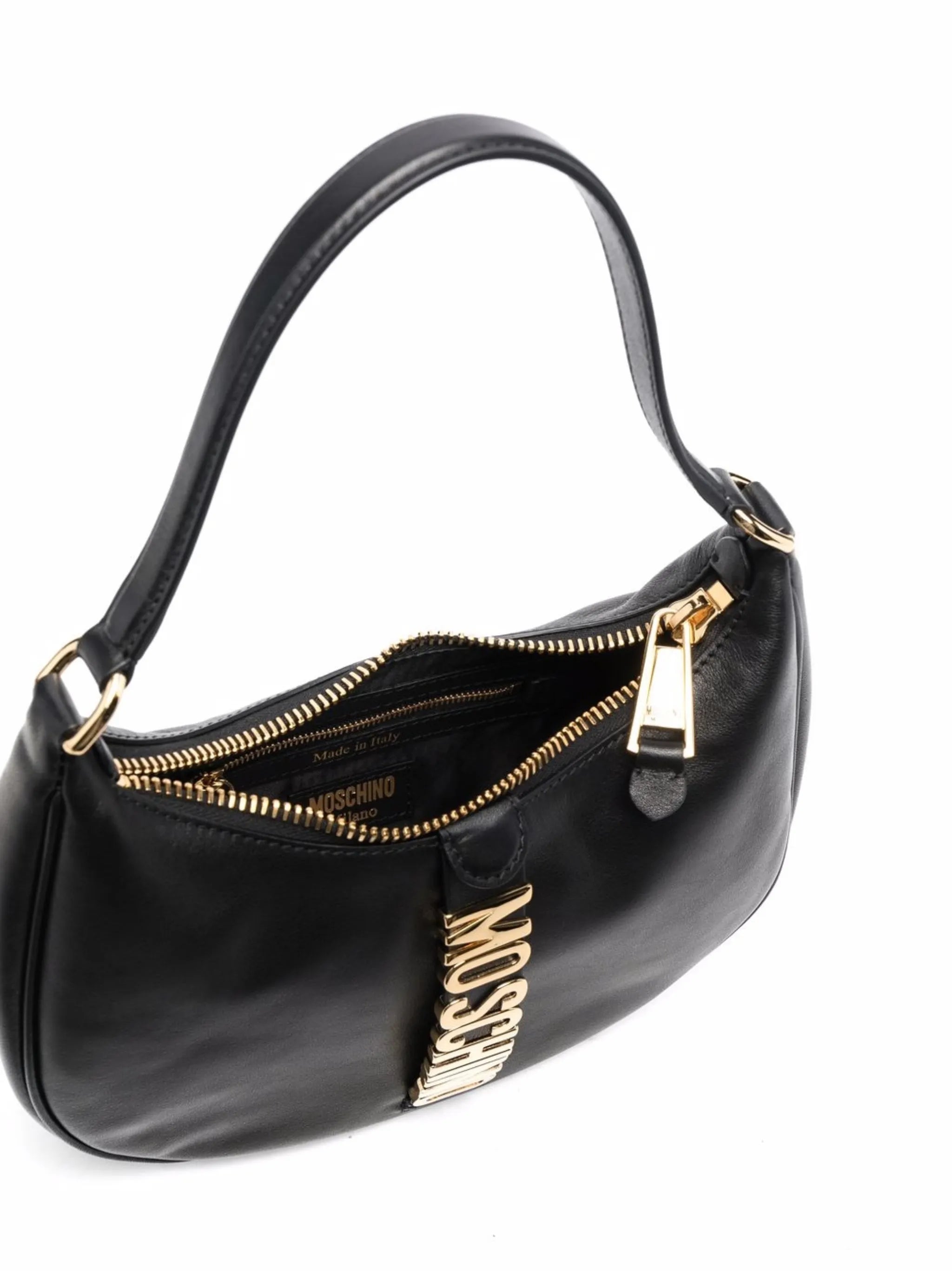 logo plaque shoulder bag