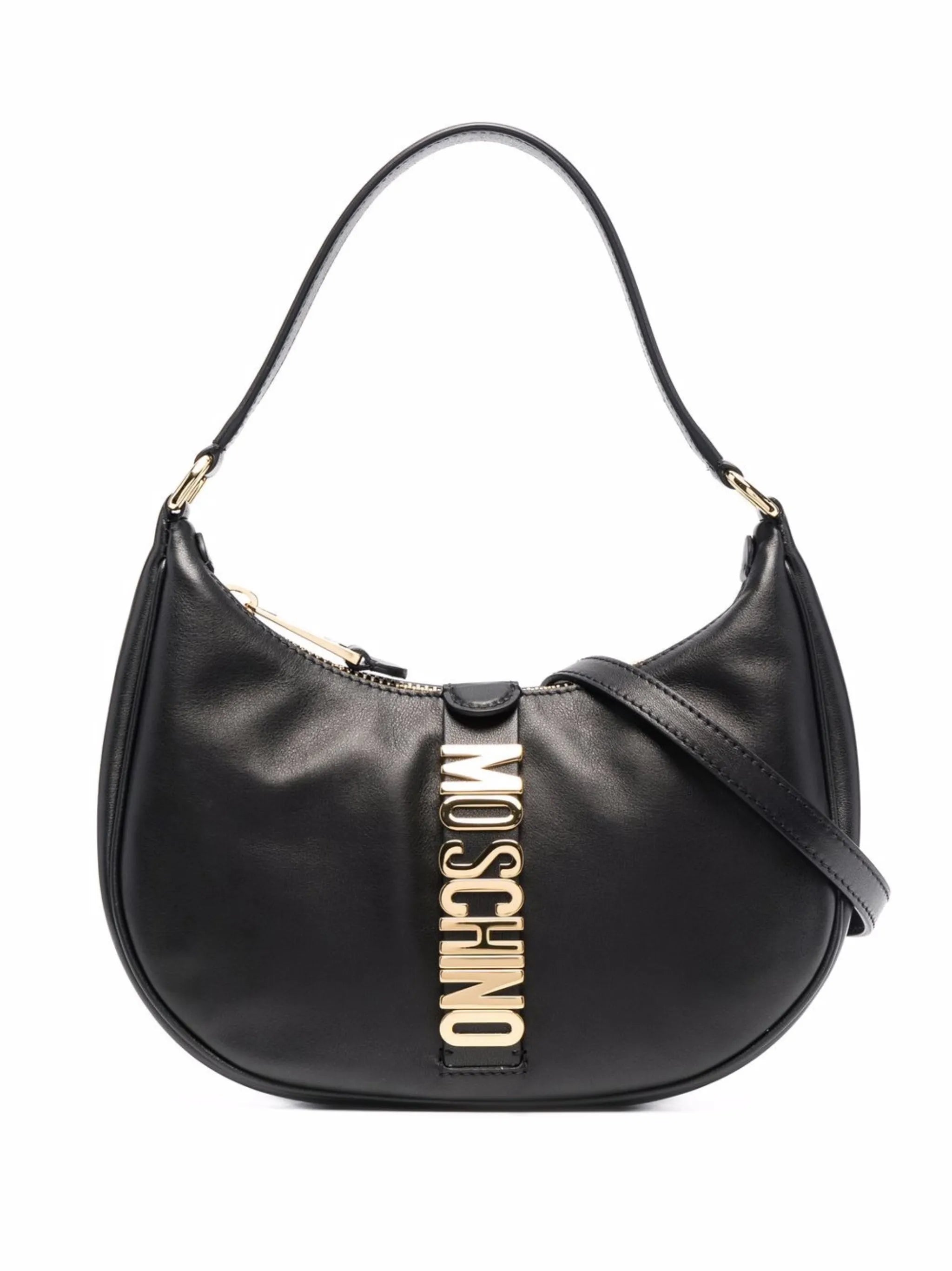 logo plaque shoulder bag