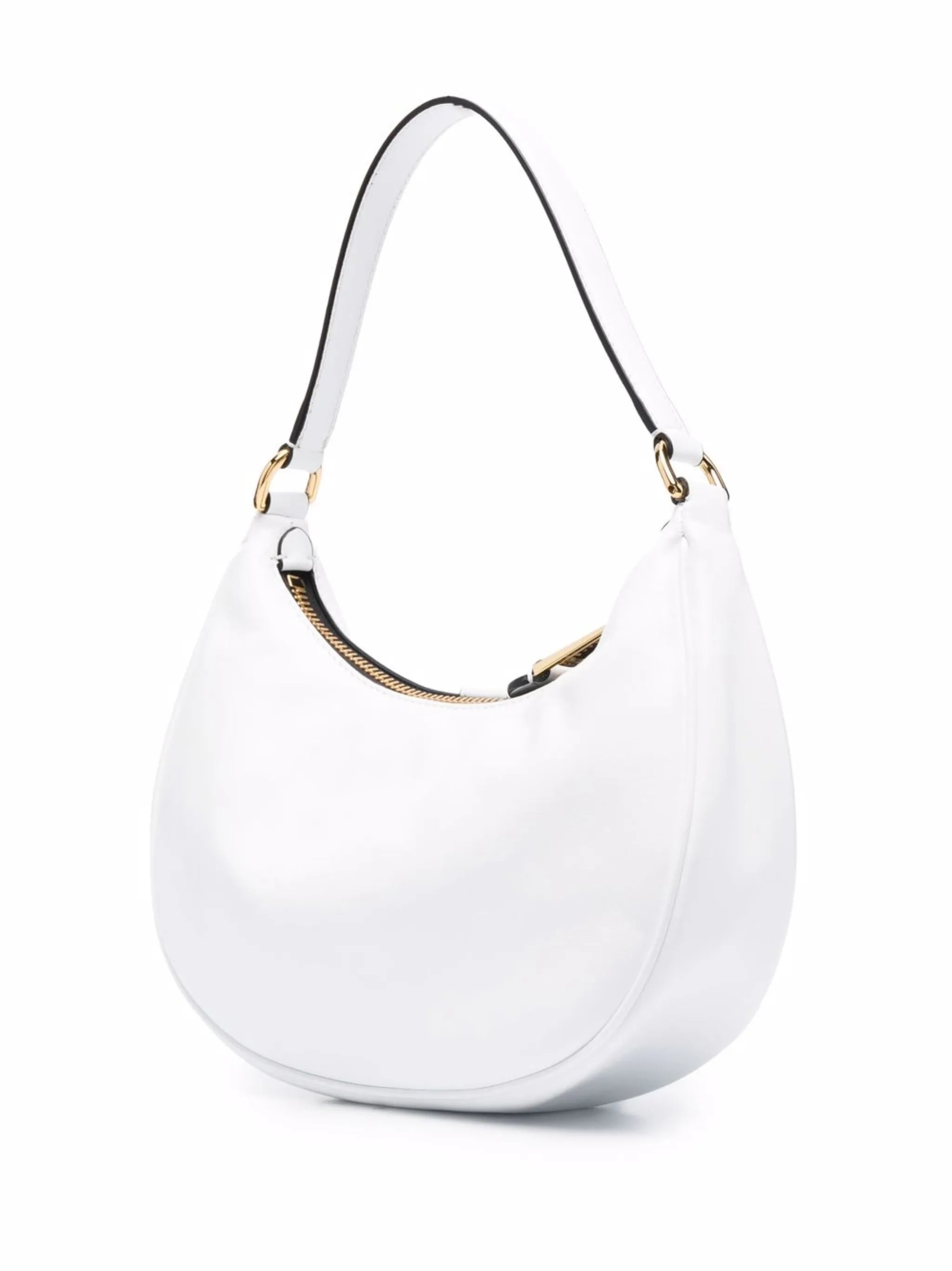 logo plaque shoulder bag