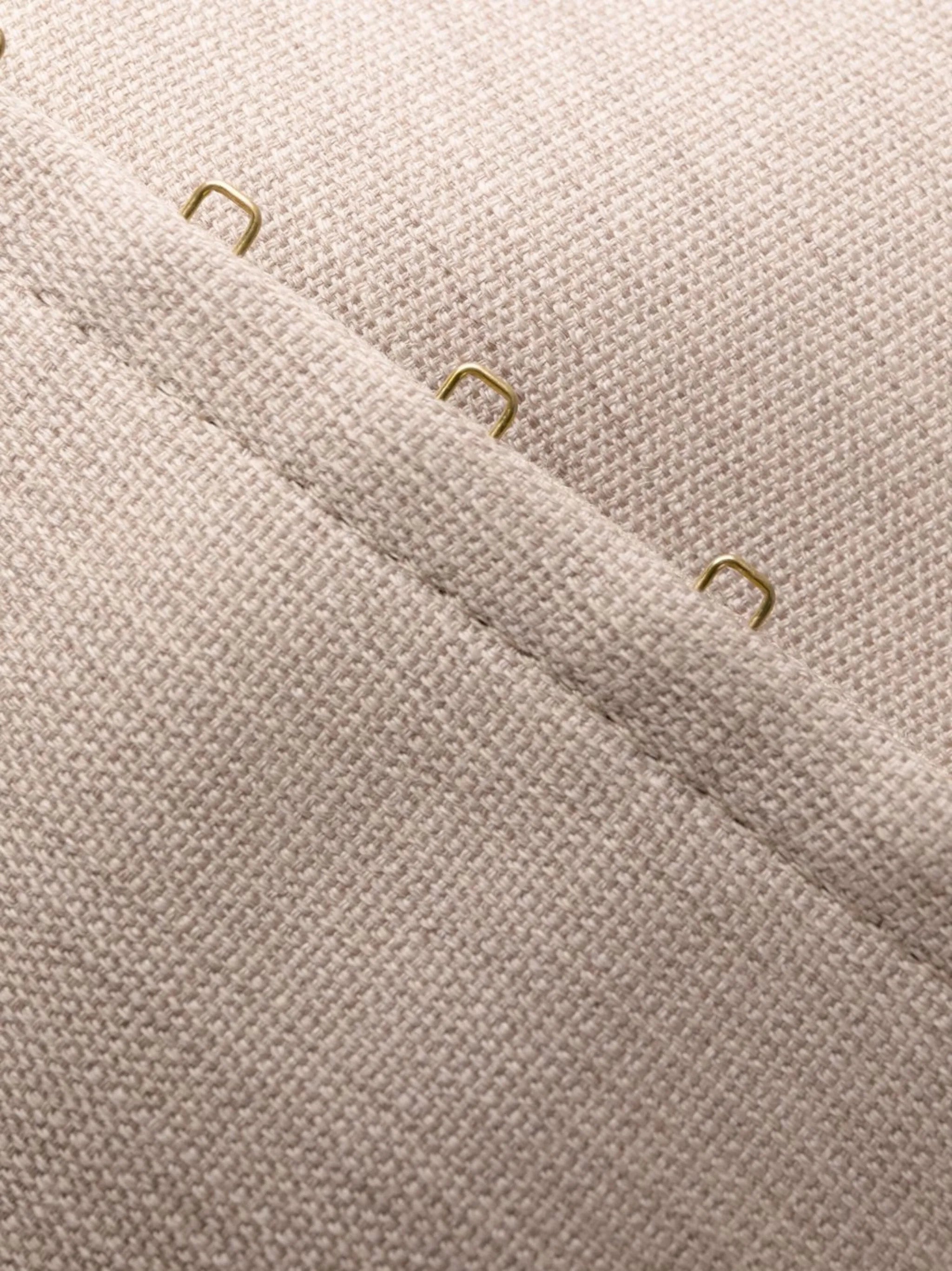 high-waisted panelled trousers