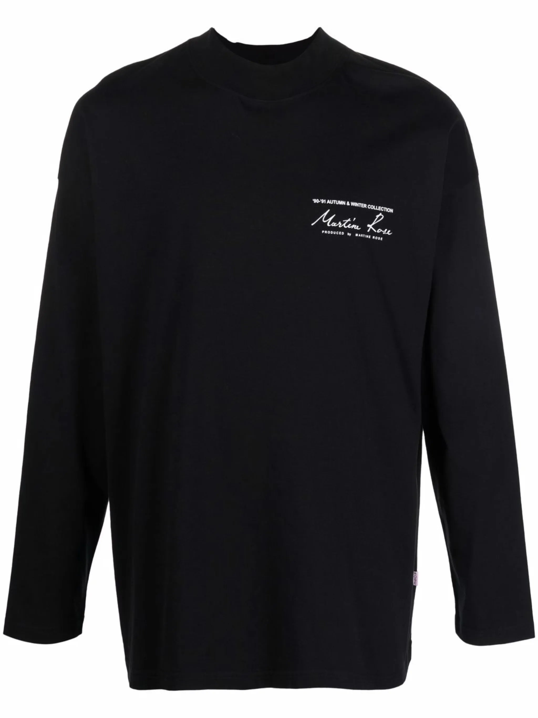 90-91 logo print T-shirt