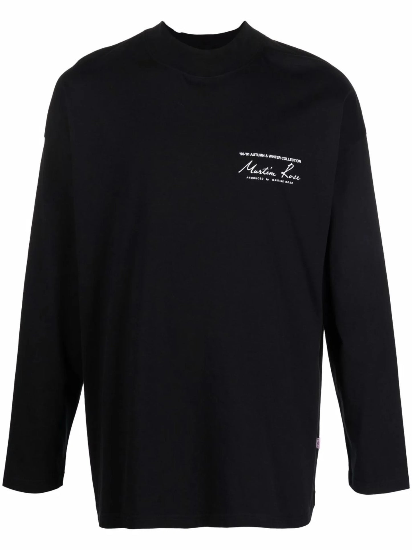 90-91 logo print T-shirt