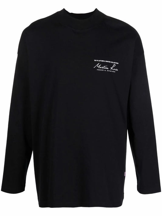 90-91 logo print T-shirt