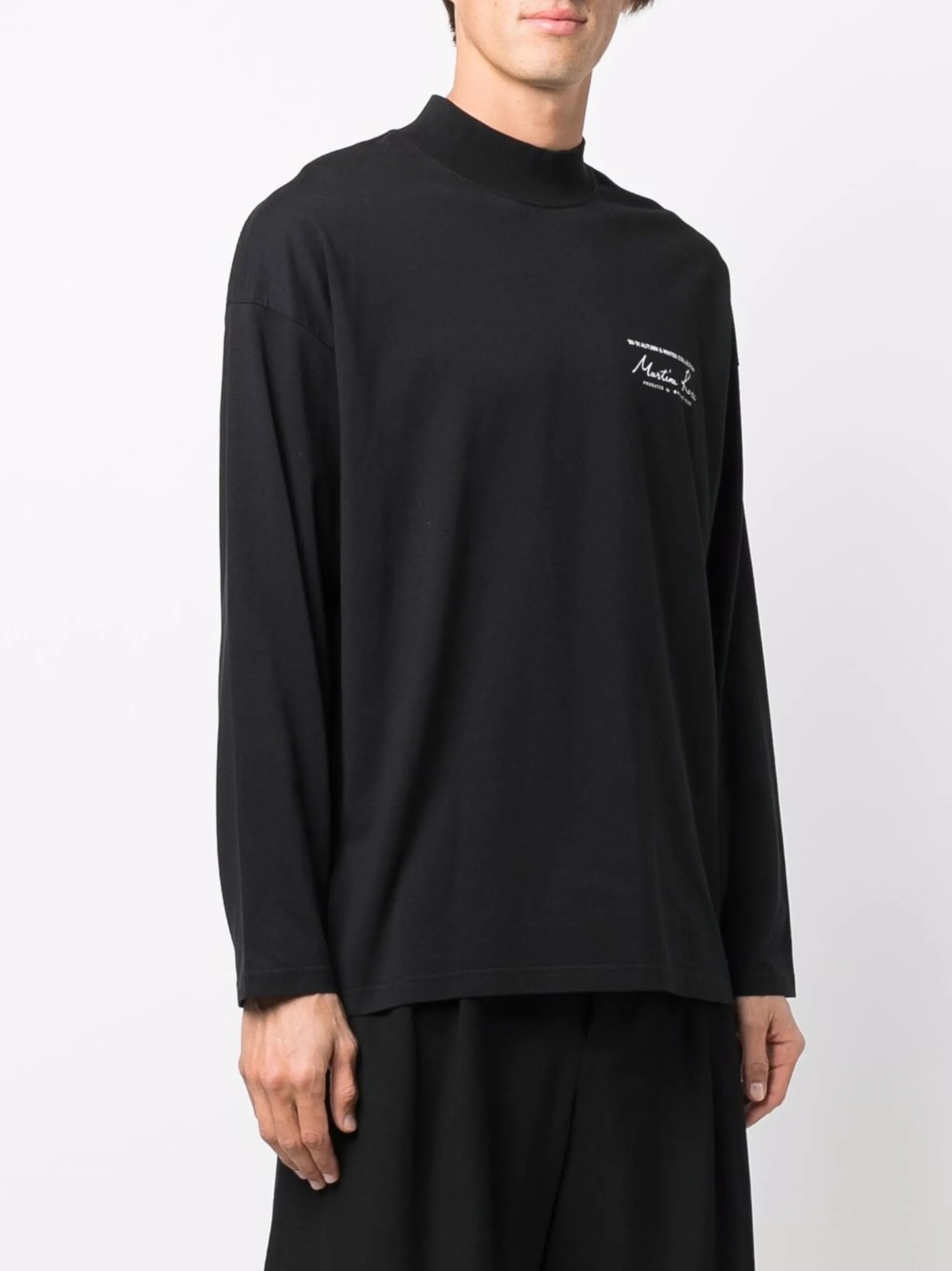 90-91 logo print T-shirt