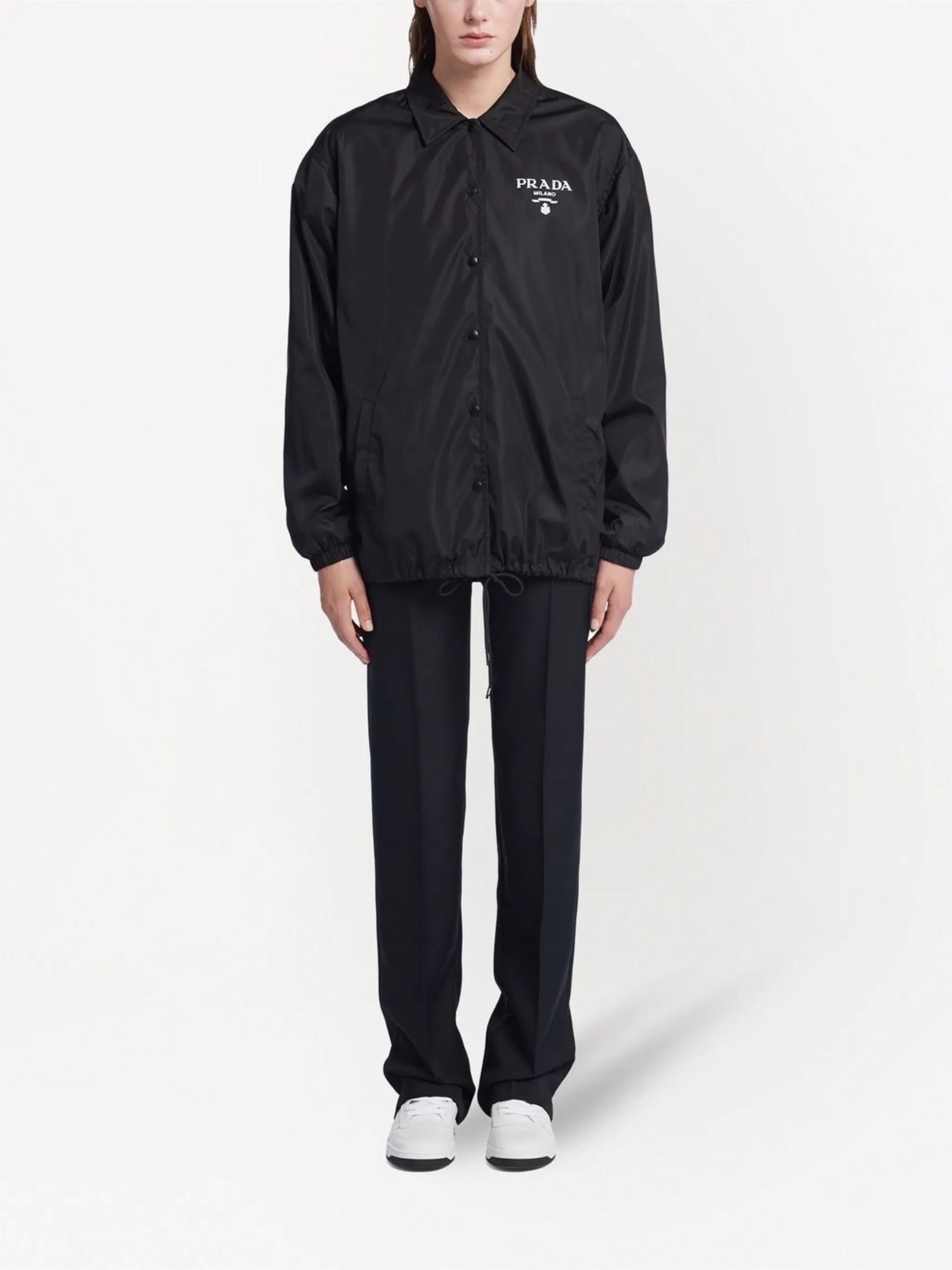 Re-Nylon overshirt jacket